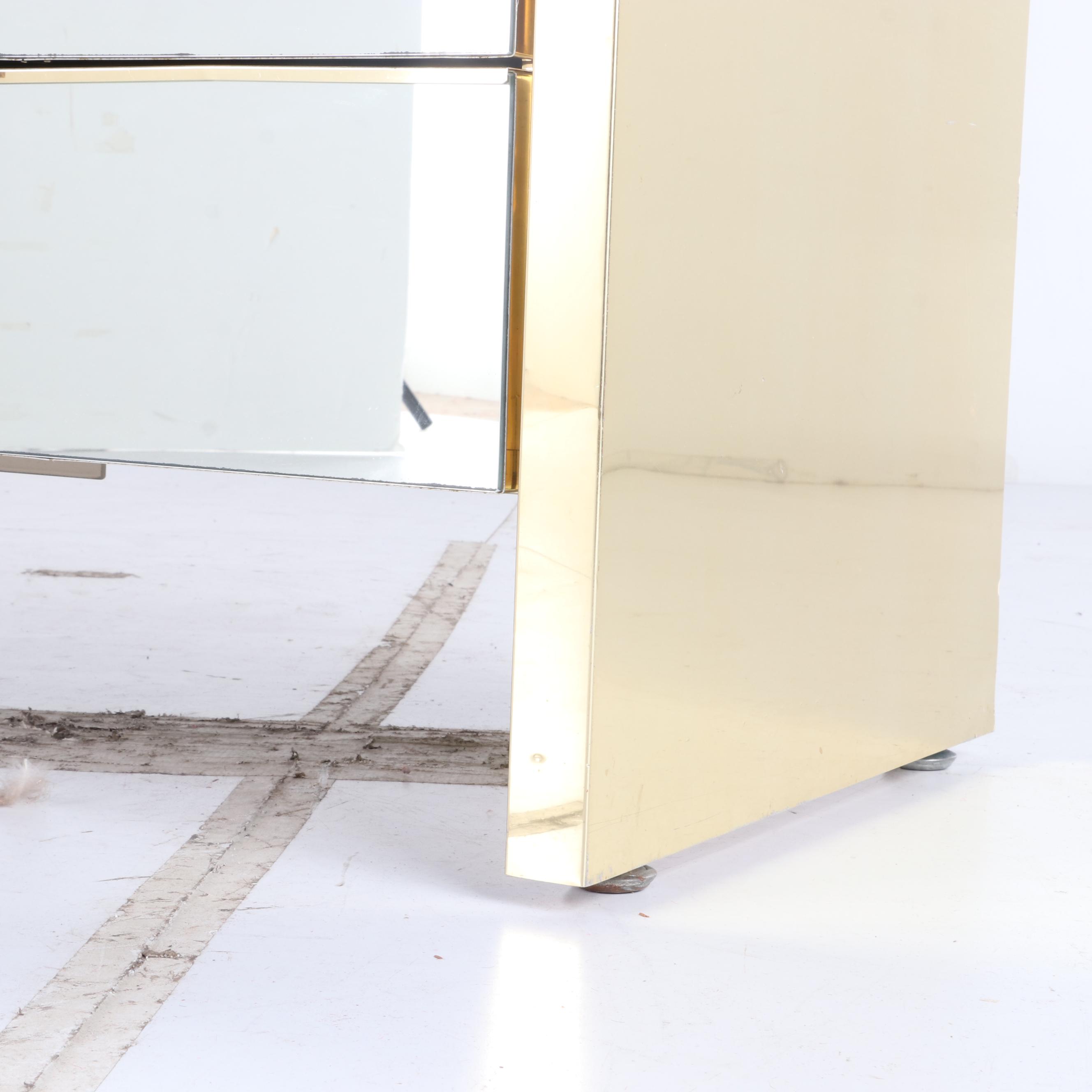 Mirrored Chest of Drawers, Late 20th Century