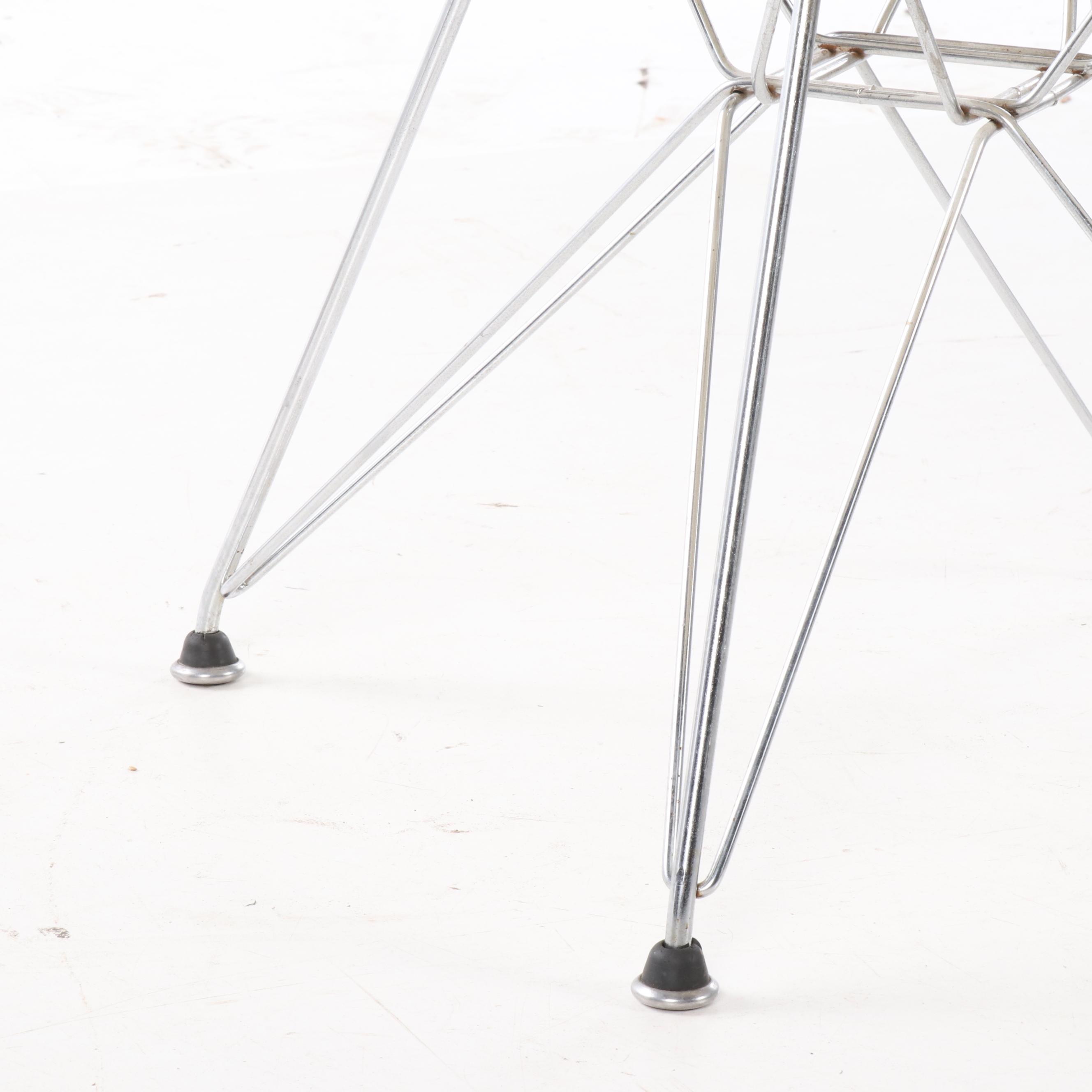 Molded Fiberglass Shell Chair in the Style of Eames