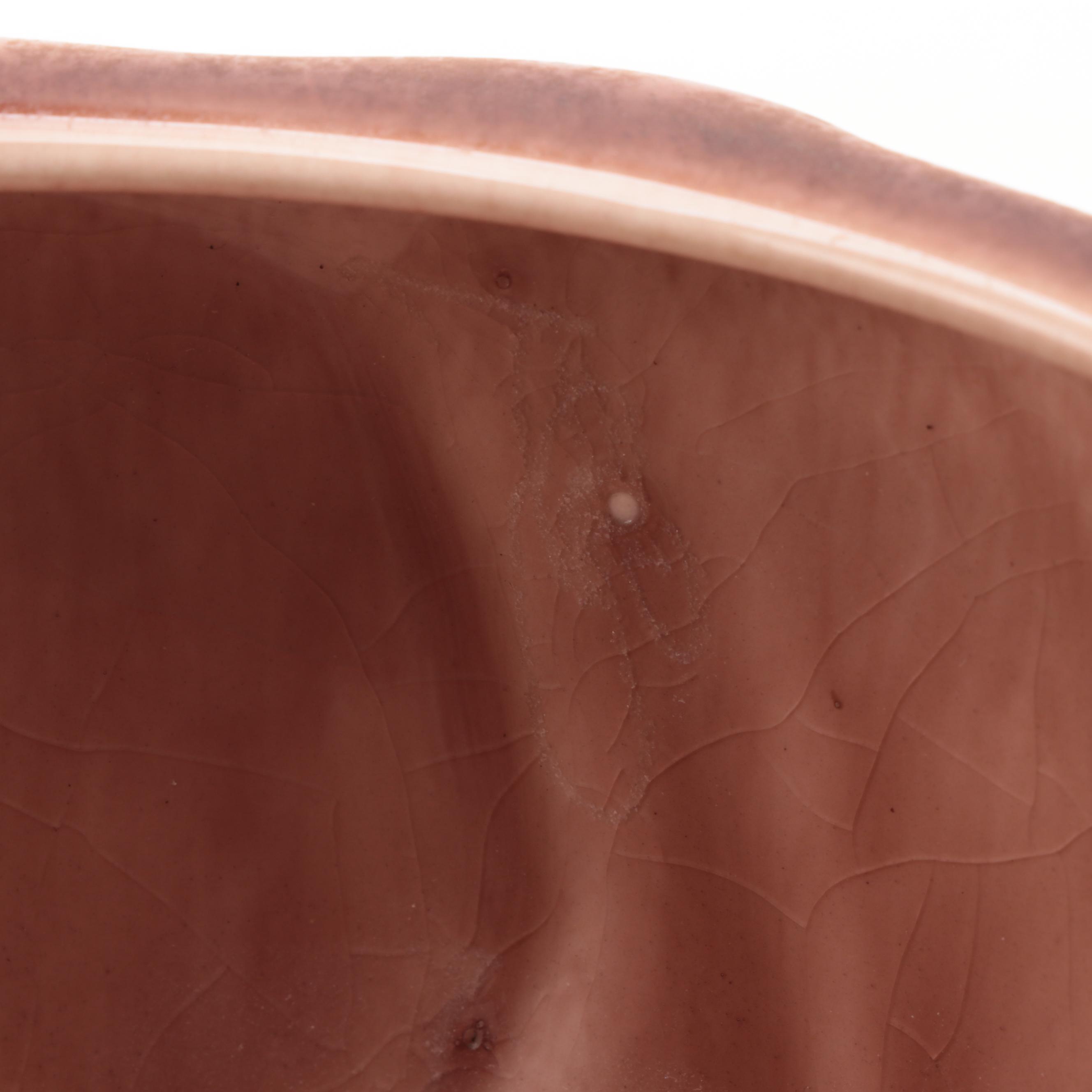 Rookwood Pottery High Gloss Glaze Calla Lilly Motif Planter, 1945