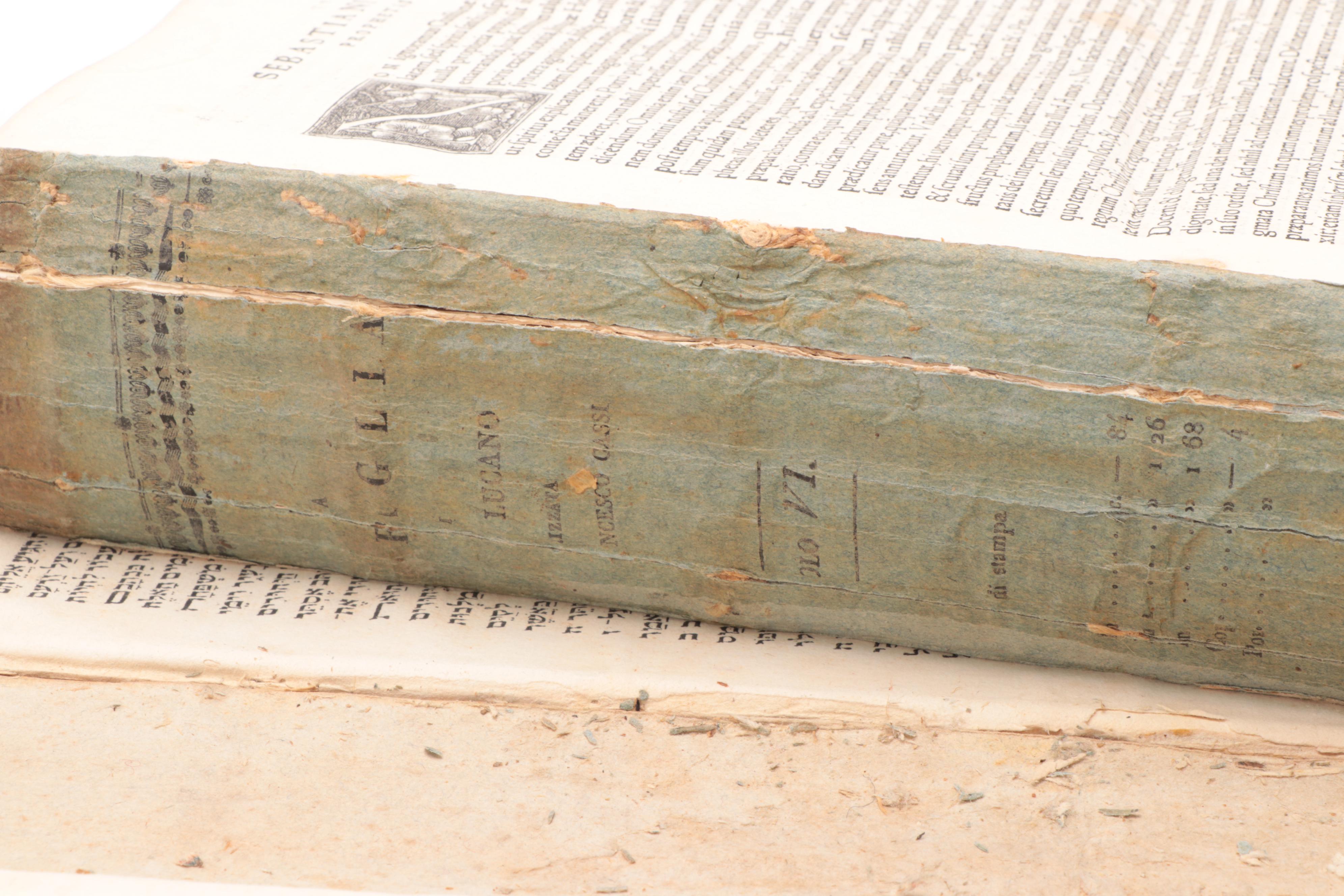 "Biblia Sacra Hebraica" Vol. II Translated by Sebastian Münster, 1535