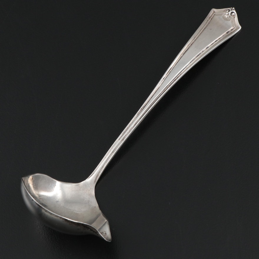 Sterling Silver Mfg. Co. "Potomac" Sterling Cream Ladle, 1930–1932