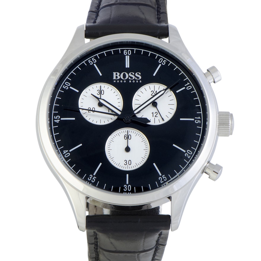 Hugo Boss Companion 42mm Wristwatch Black