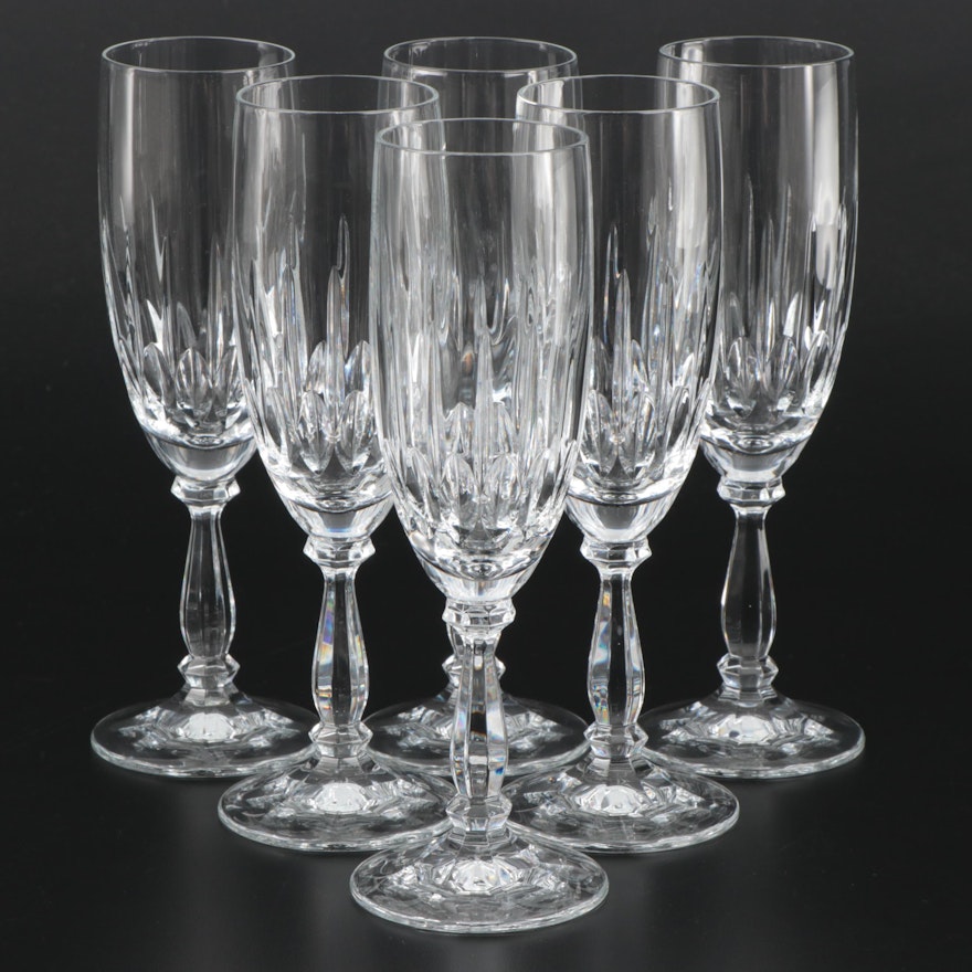 Crystal Champagne Flutes