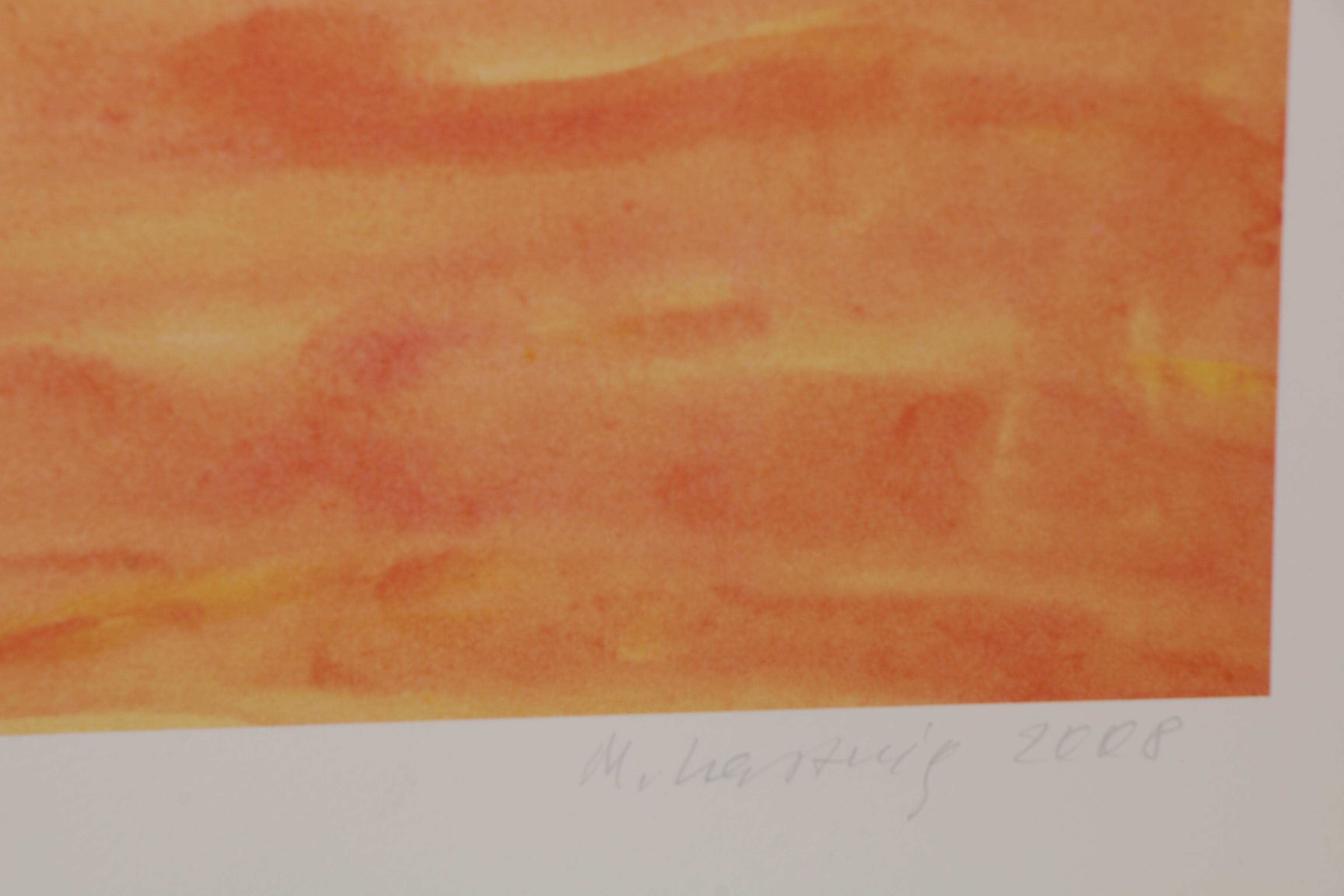 Maria Lassnig Limited Edition Offset Lithograph "Aus der Edition Friendship"