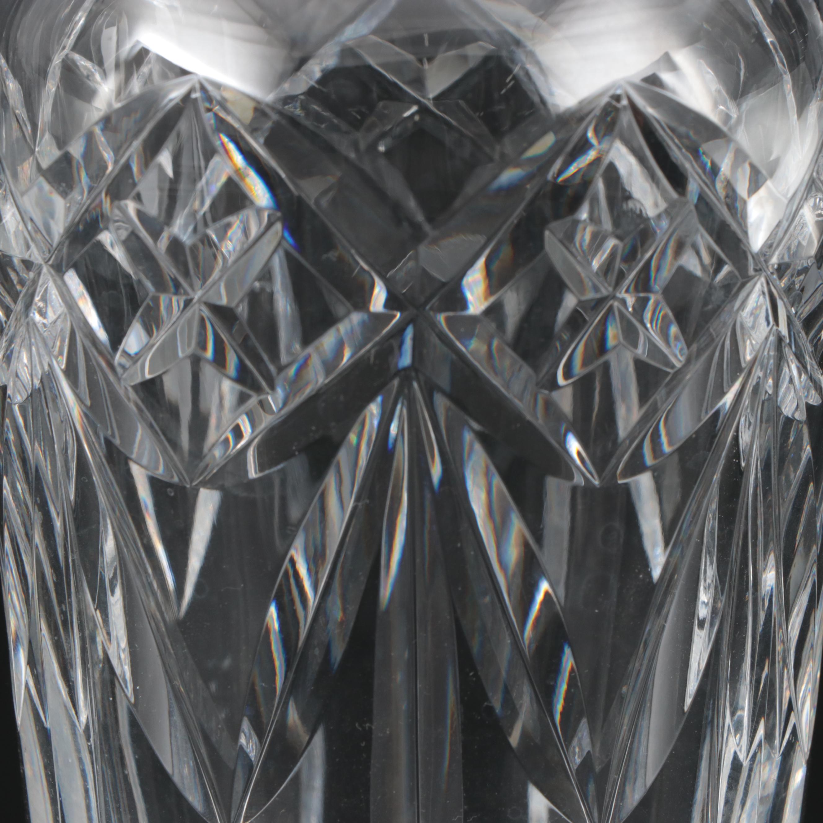 Waterford Crystal "Lismore" Cocktail Shaker, circa 1960