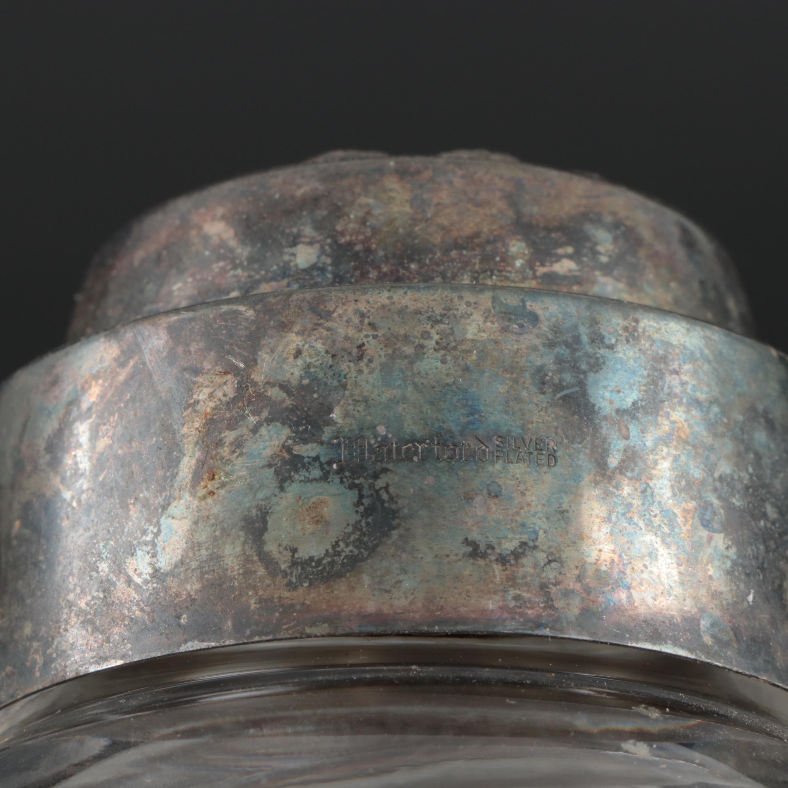 Waterford Crystal "Lismore" Cocktail Shaker, circa 1960