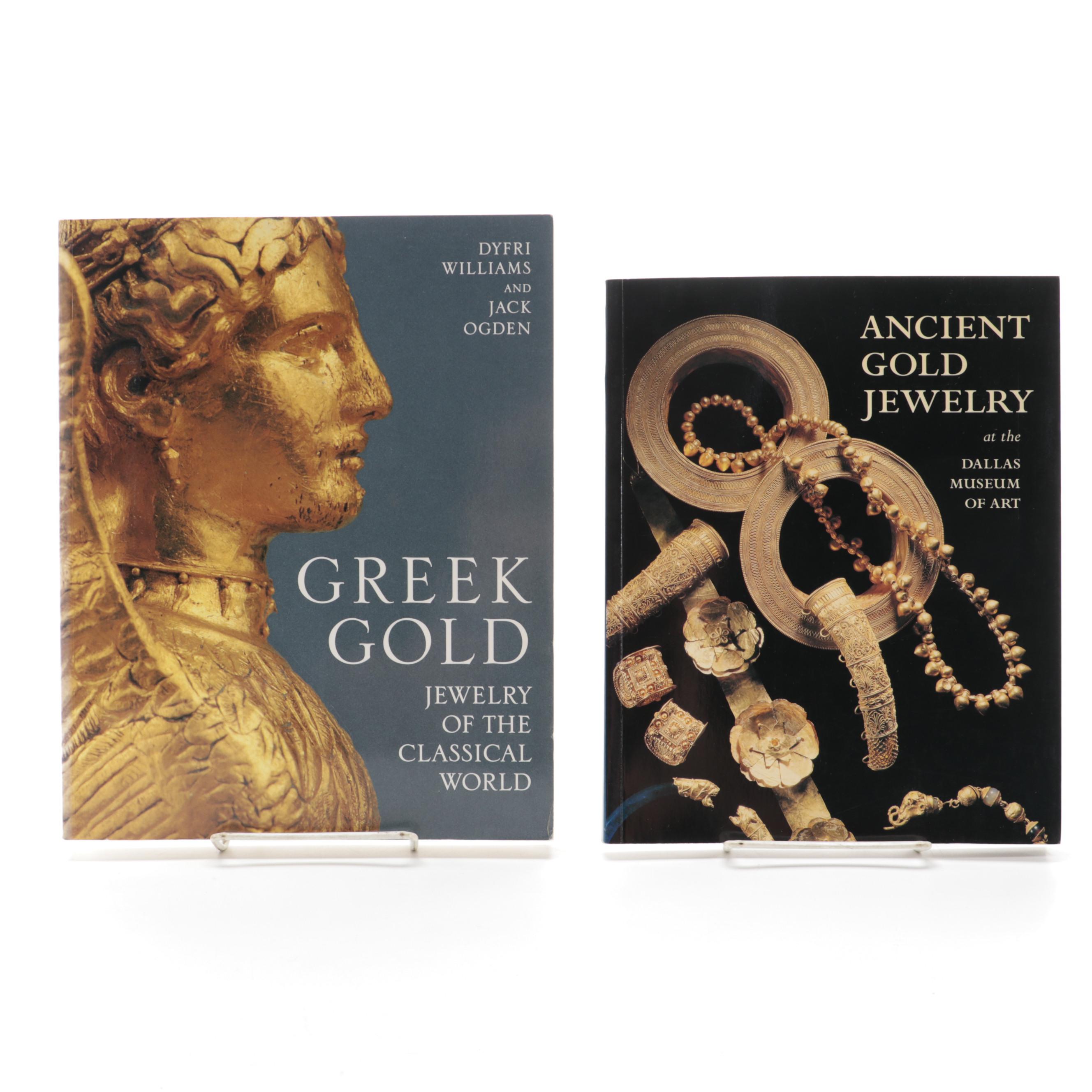 "Ancient Gold Jewelry", "Greek Gold" and Other Jewelry History Books