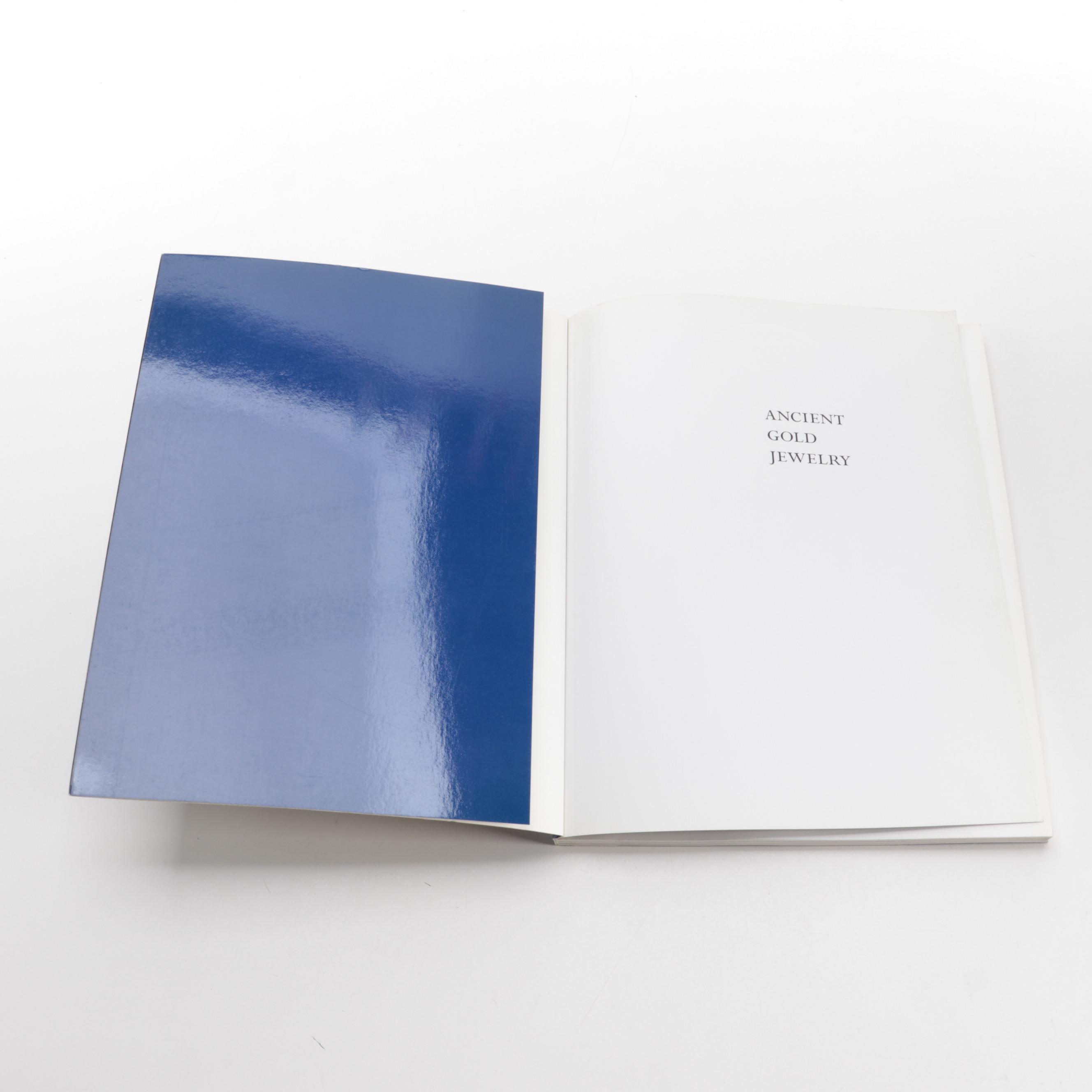 "Ancient Gold Jewelry", "Greek Gold" and Other Jewelry History Books