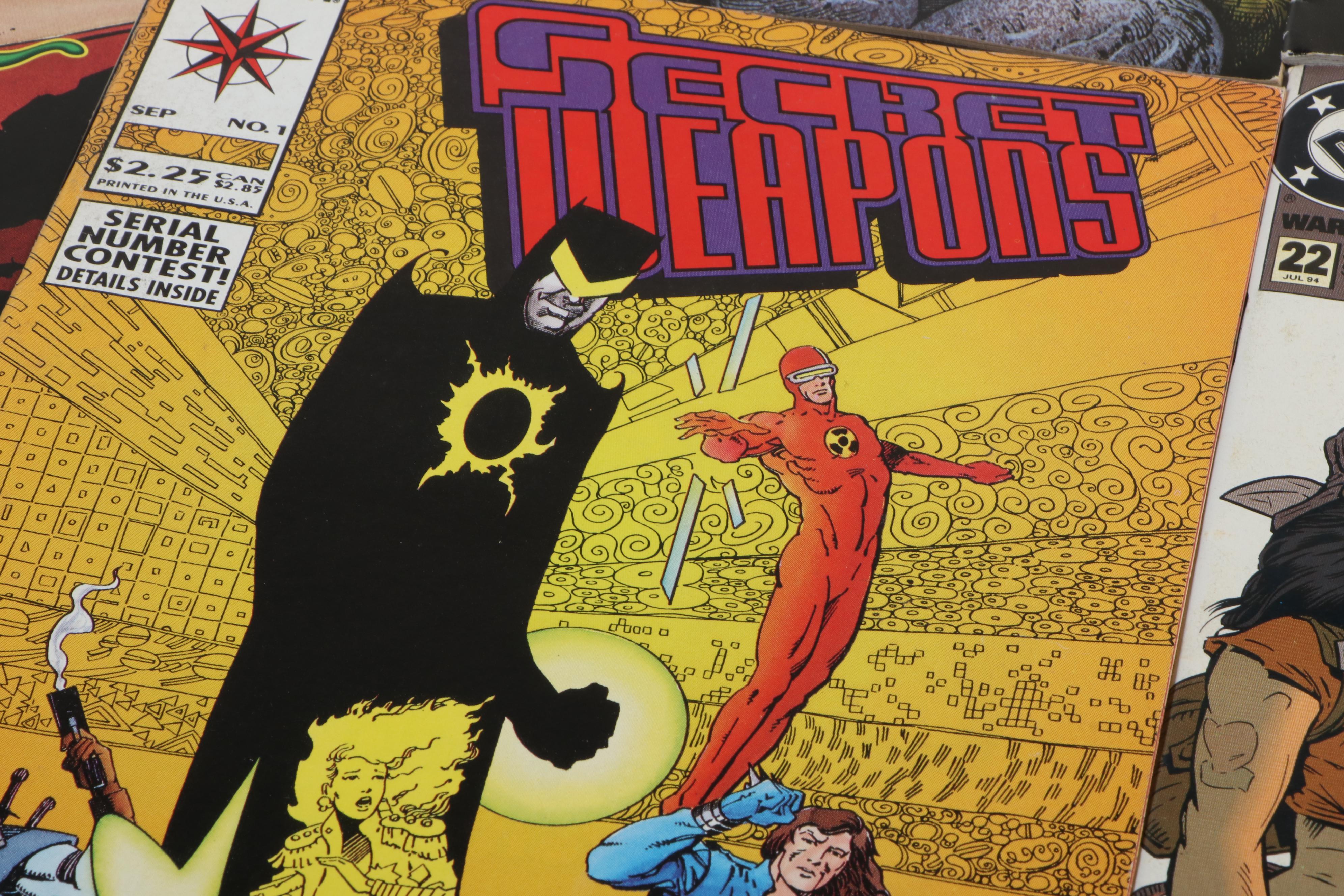 "Seven to Eternity," "Green Arrow," "Justice League," and Other Comics