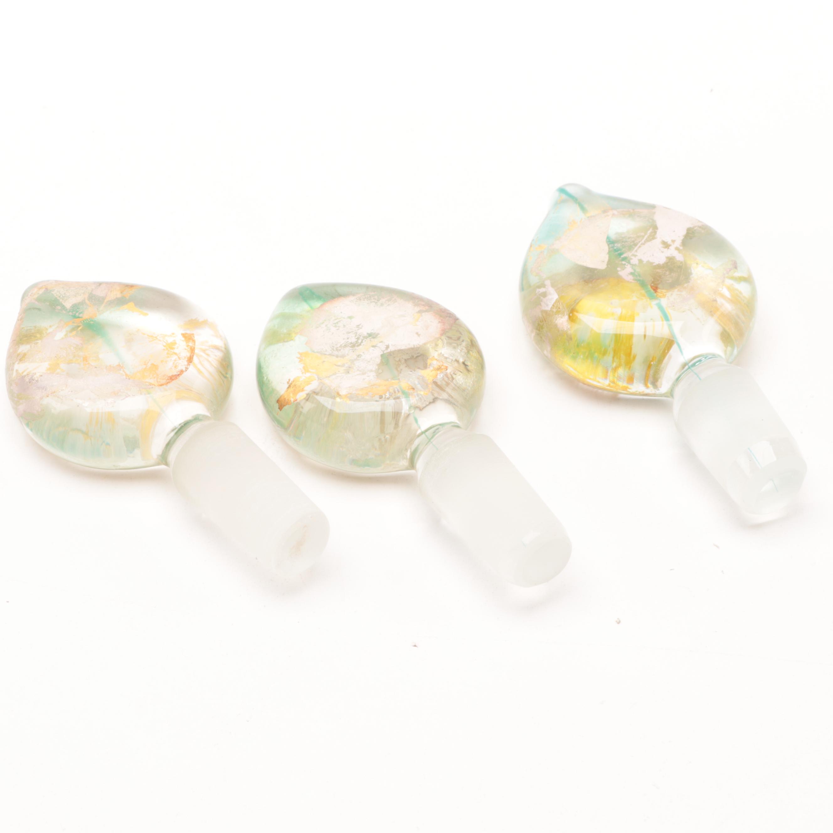 Gozo Glass Art Glass Perfume Bottles Made in Malta