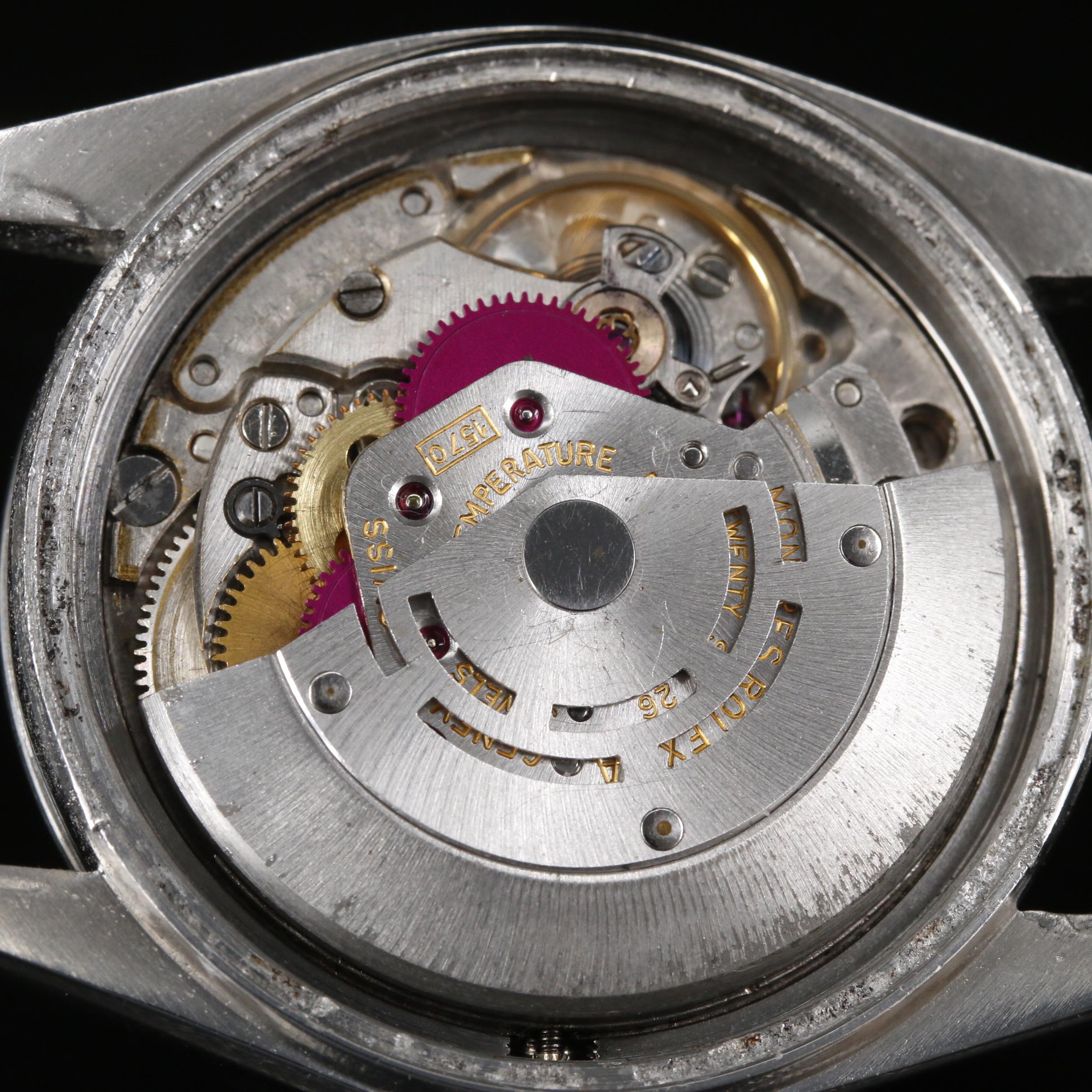 1978 Rolex Datejust Stainless Steel Automatic Watch