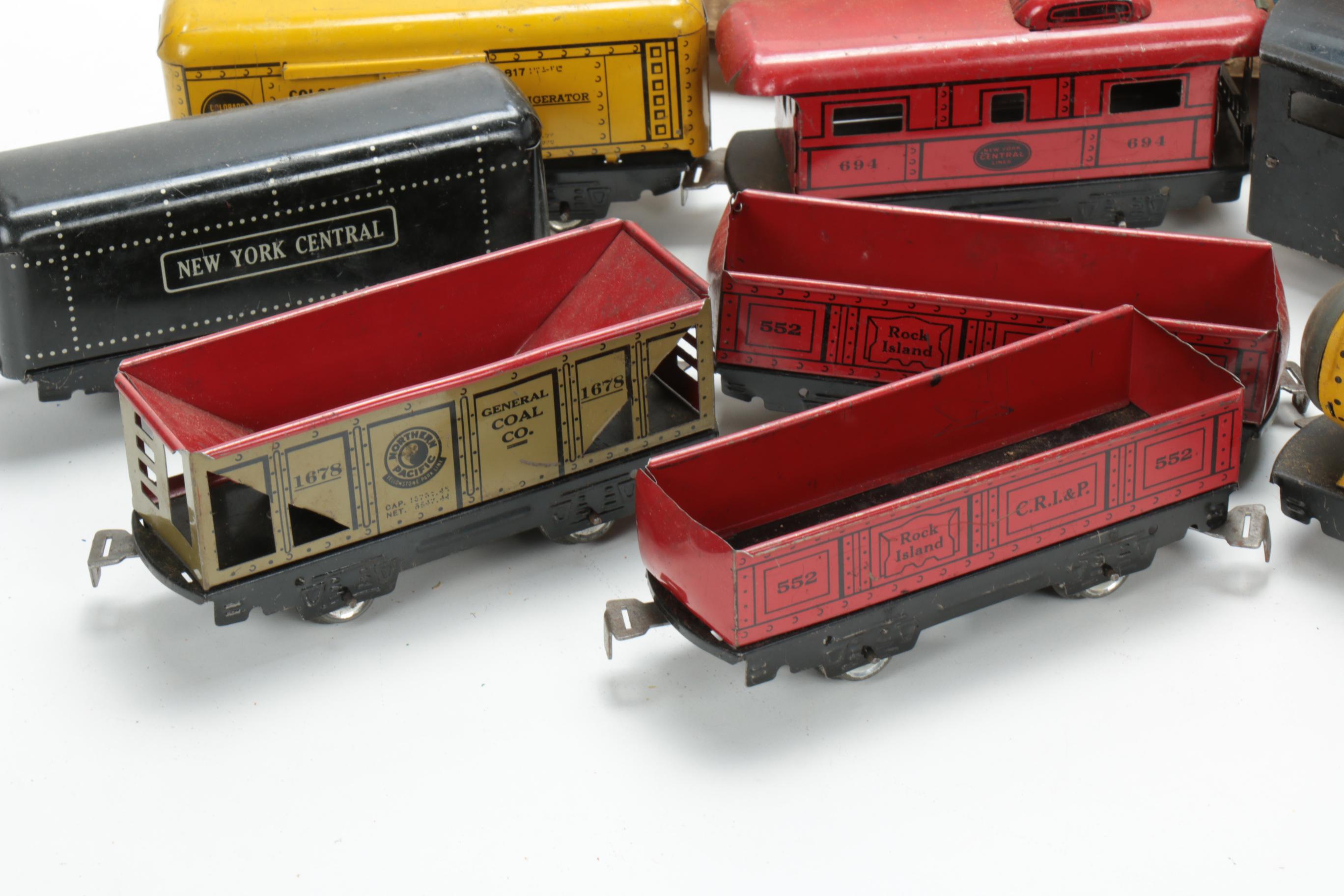 Louis Marx Commodore Vanderbilt Stream Line Remote Control Electric Train