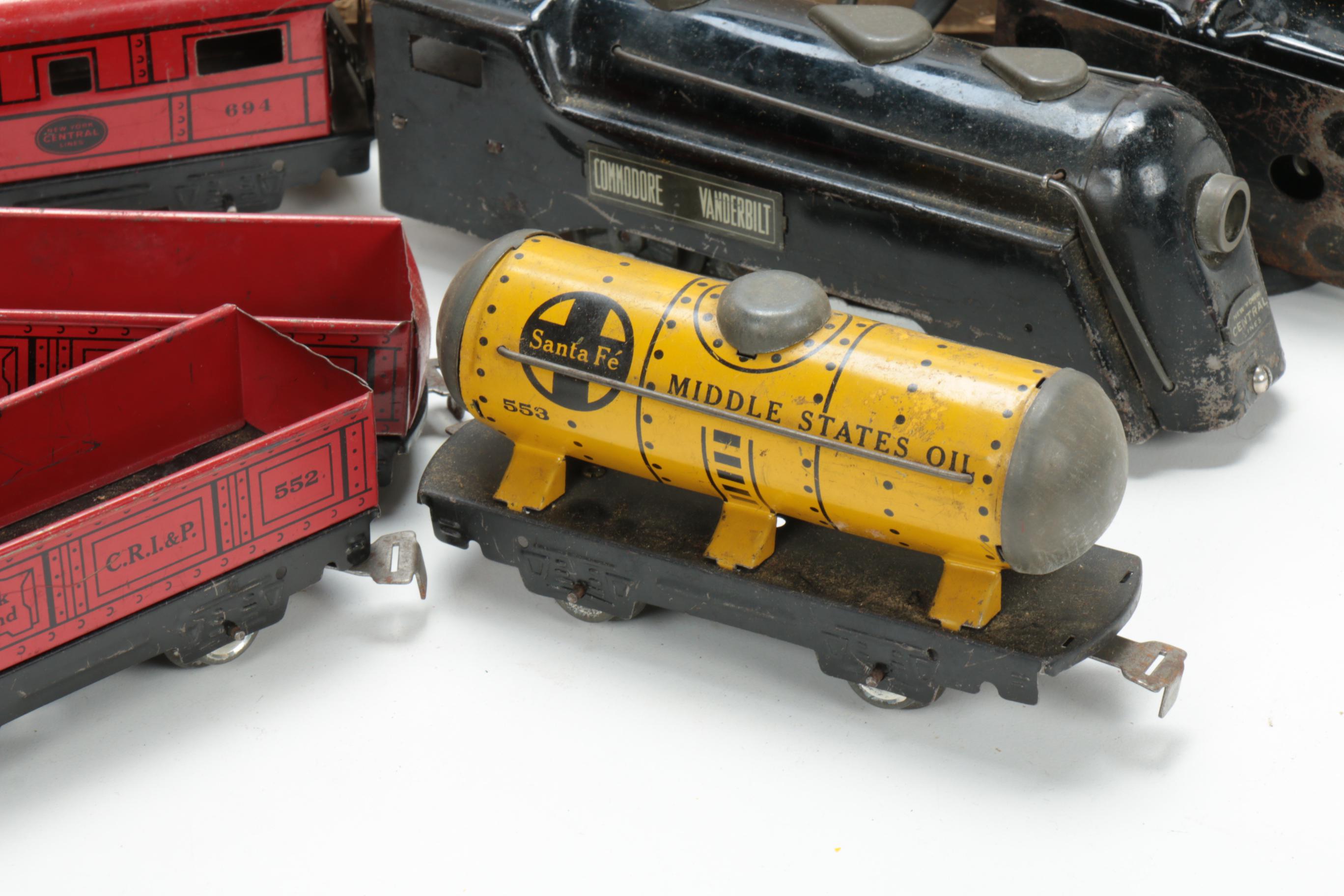 Louis Marx Commodore Vanderbilt Stream Line Remote Control Electric Train