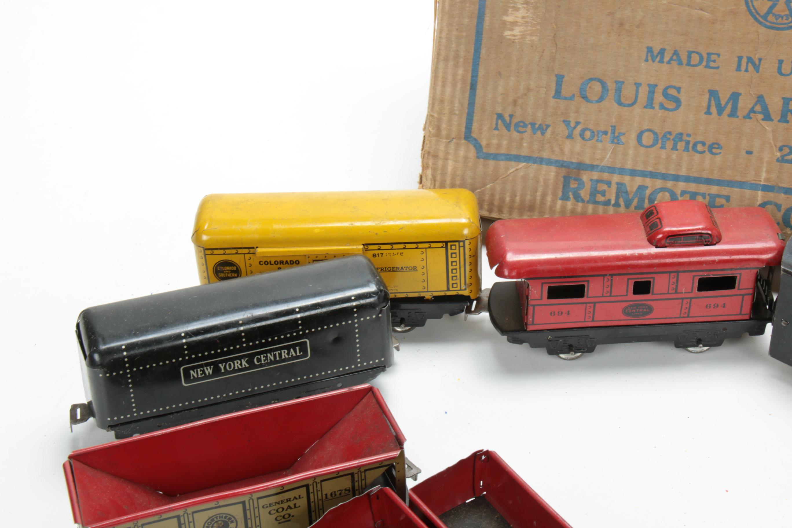 Louis Marx Commodore Vanderbilt Stream Line Remote Control Electric Train