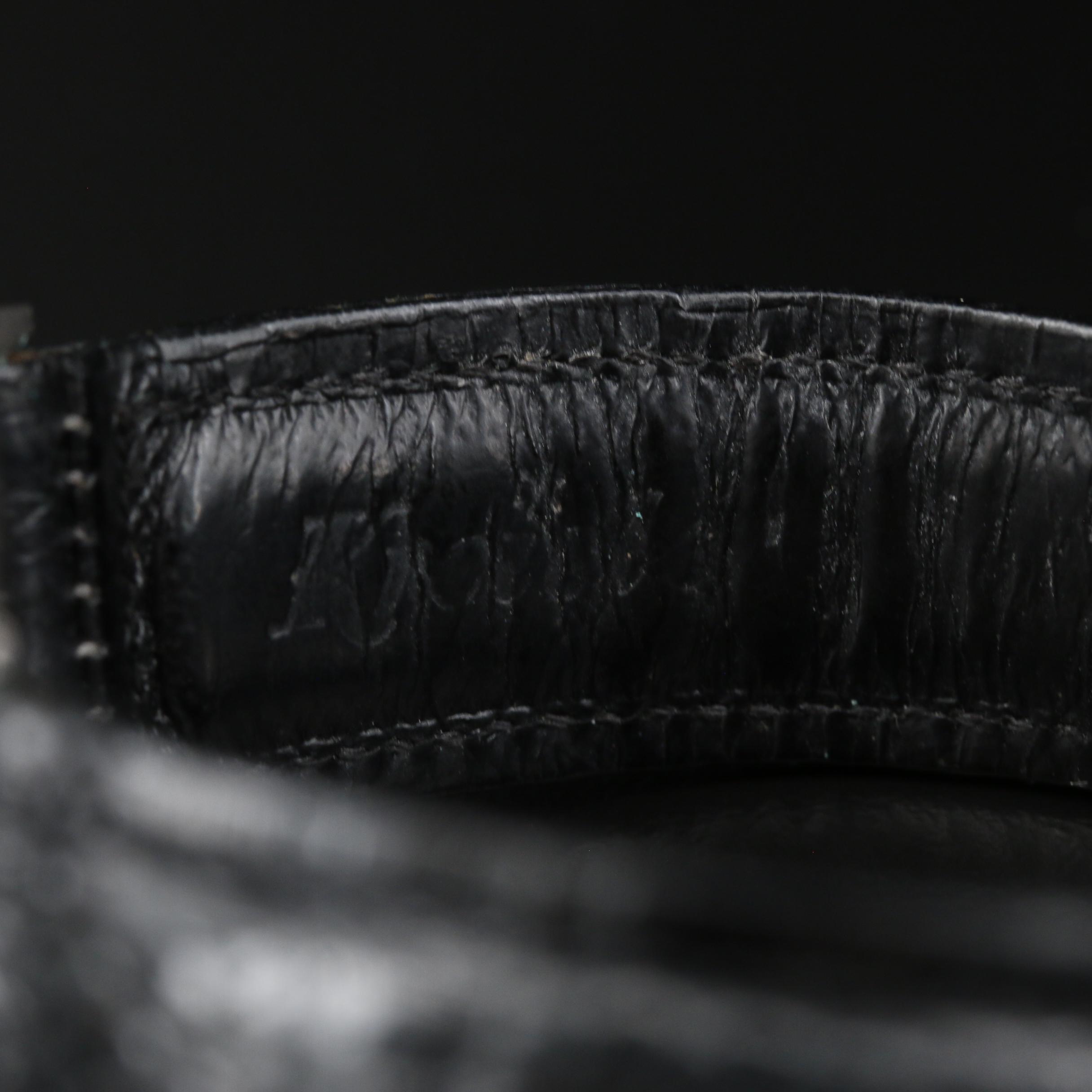 1964 Longines "Galaxy" Diamond Mystery Dial 14K White Gold Stem Wind Watch