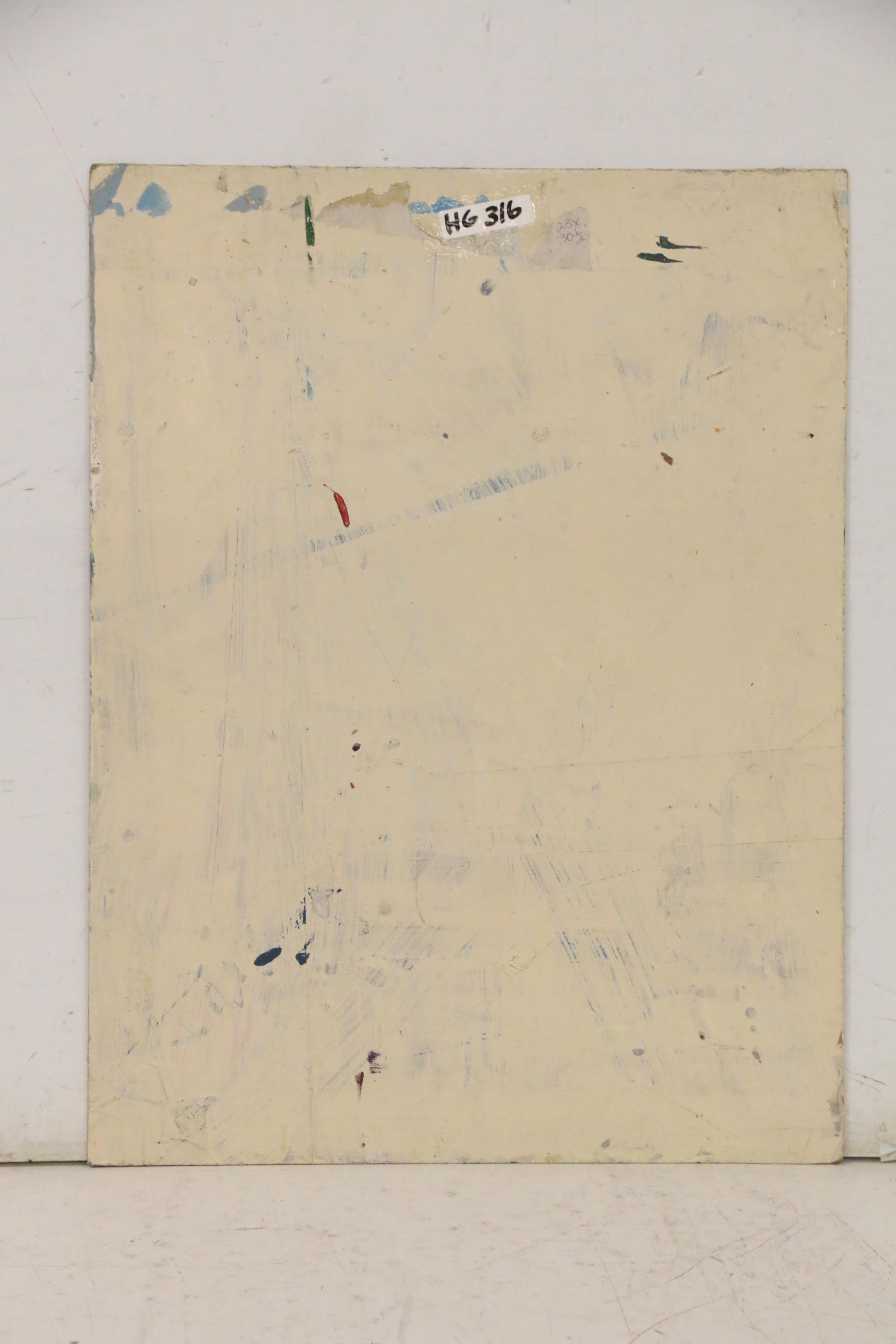 Bill Salamon Oil Painting of a Burlesque Dancer, Mid to Late 20th Century