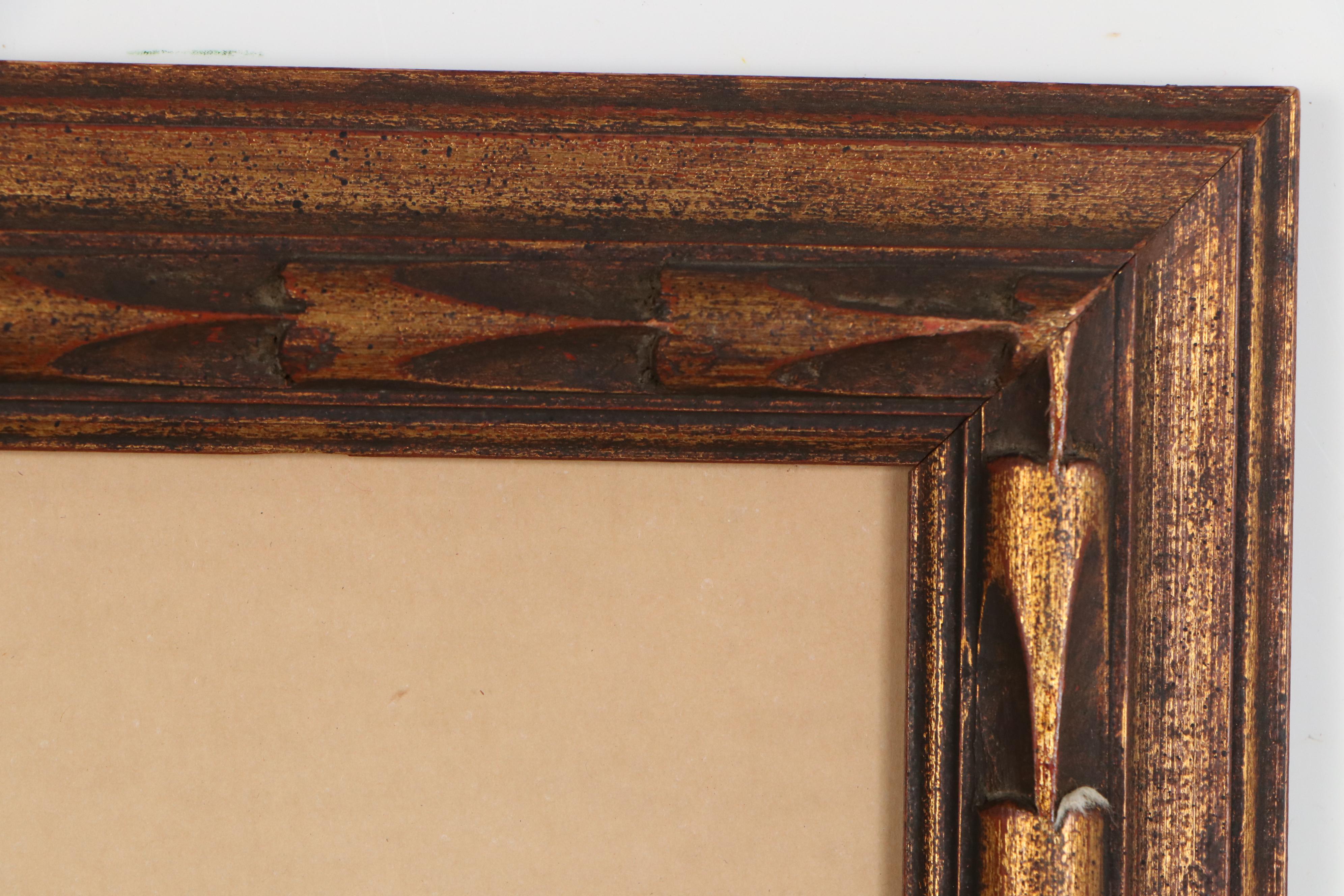 Ernest Cramer Watercolor Landscape Painting, Early 20th Century