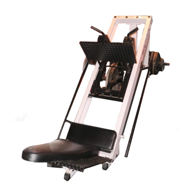 Body-Solid Leg Press Machine with Olympic Weight Plates