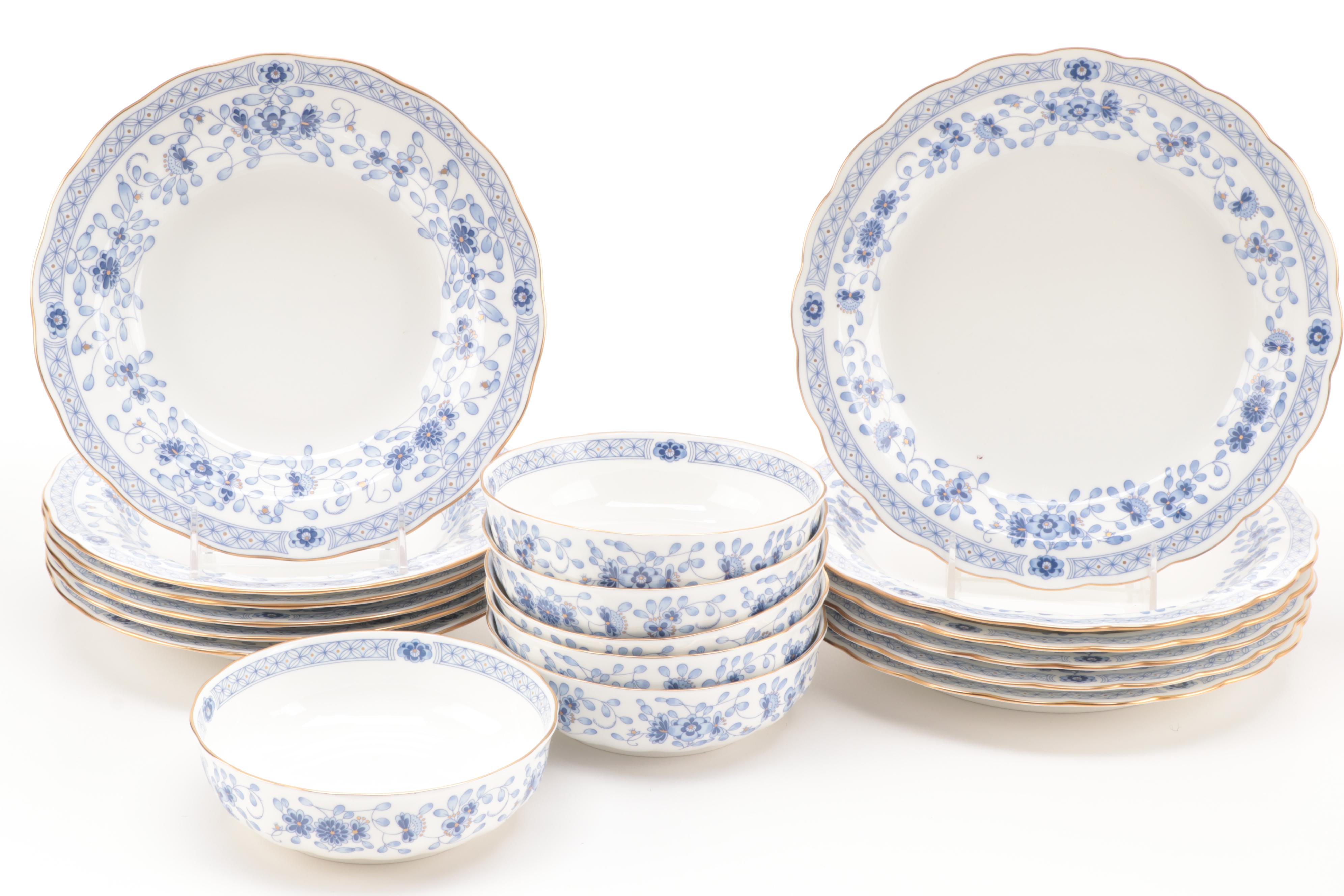 Narumi "Milano" Bone China Dinnerware, Flatware, and Coffee Set