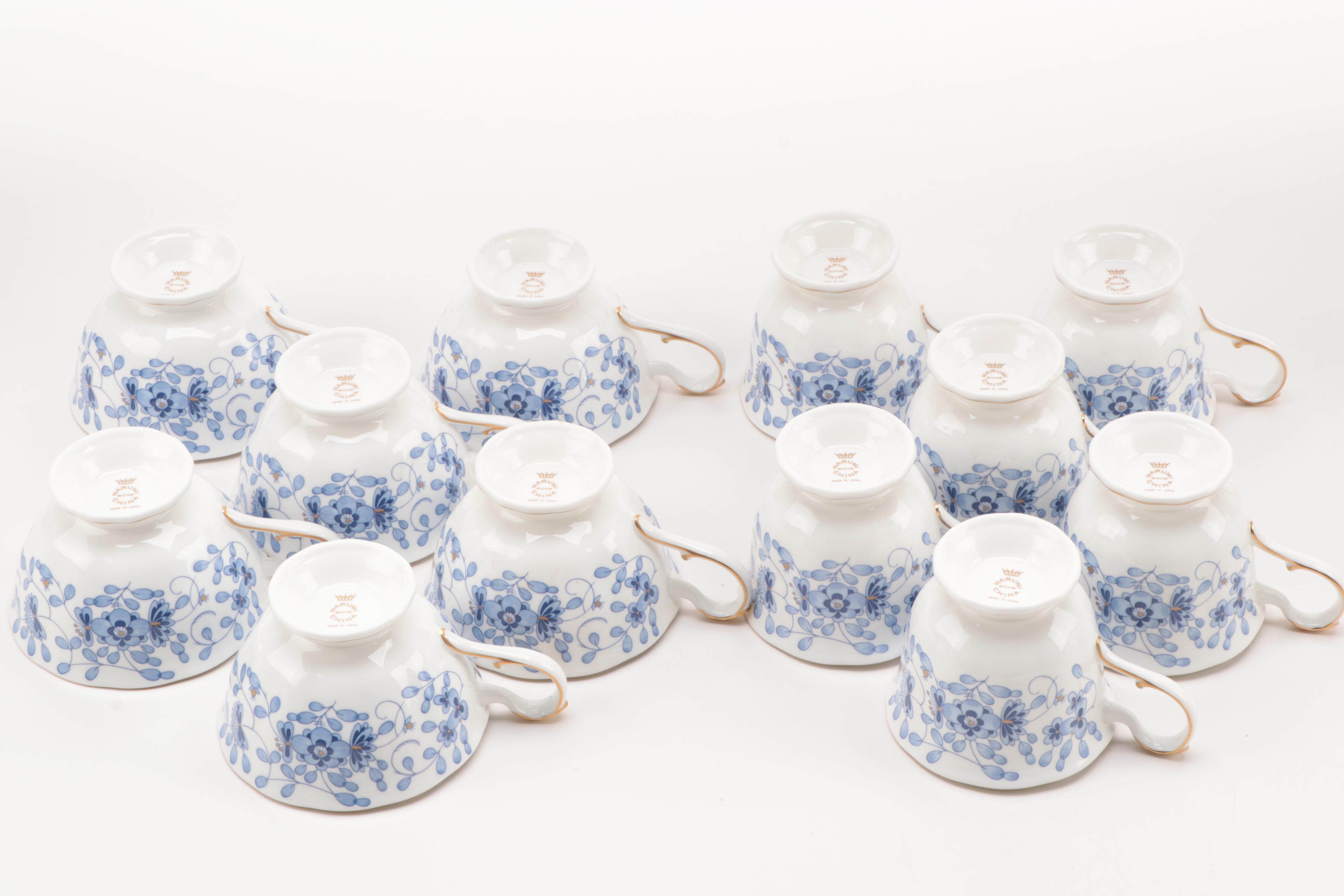 Narumi "Milano" Bone China Dinnerware, Flatware, and Coffee Set