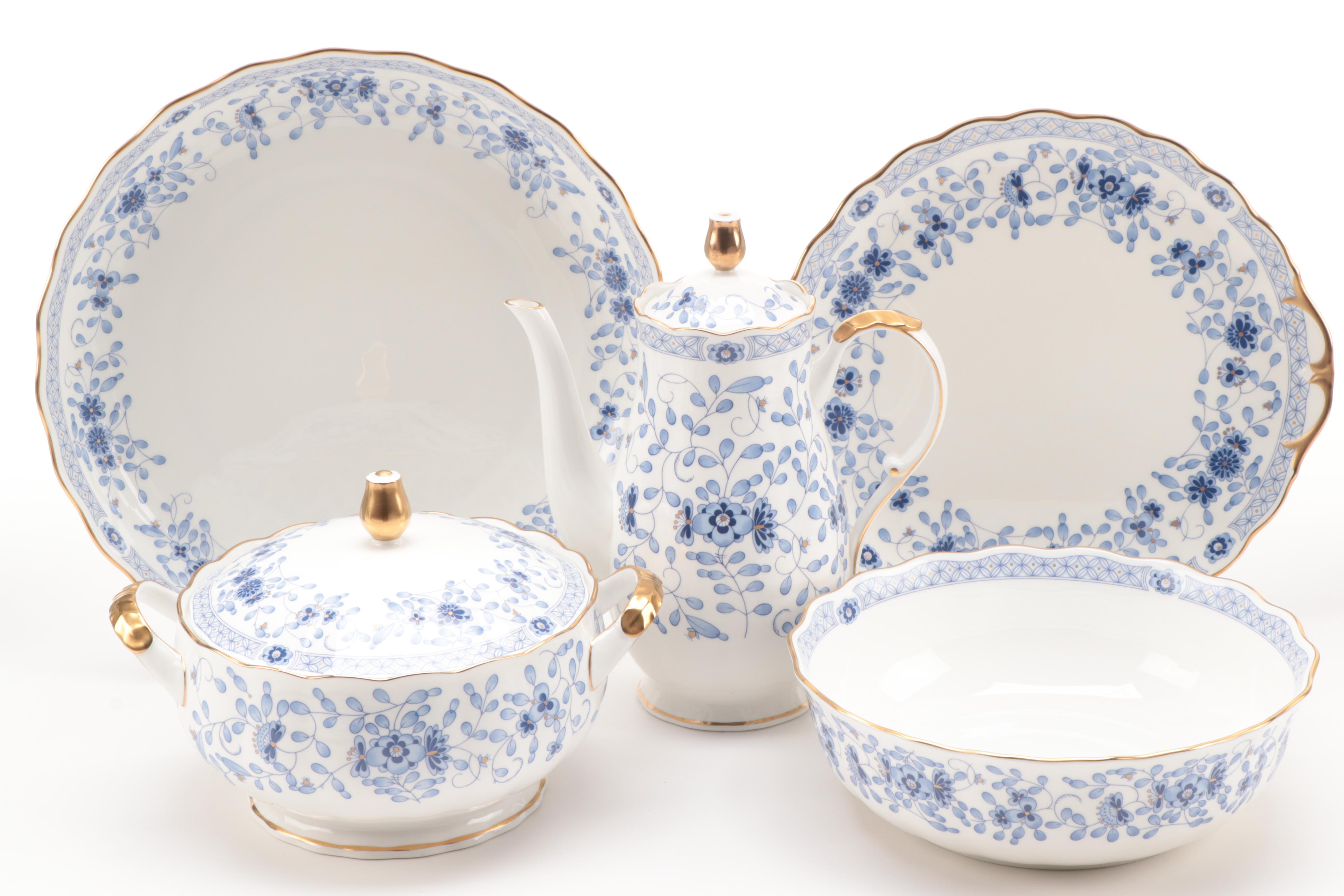 Narumi "Milano" Bone China Dinnerware, Flatware, and Coffee Set