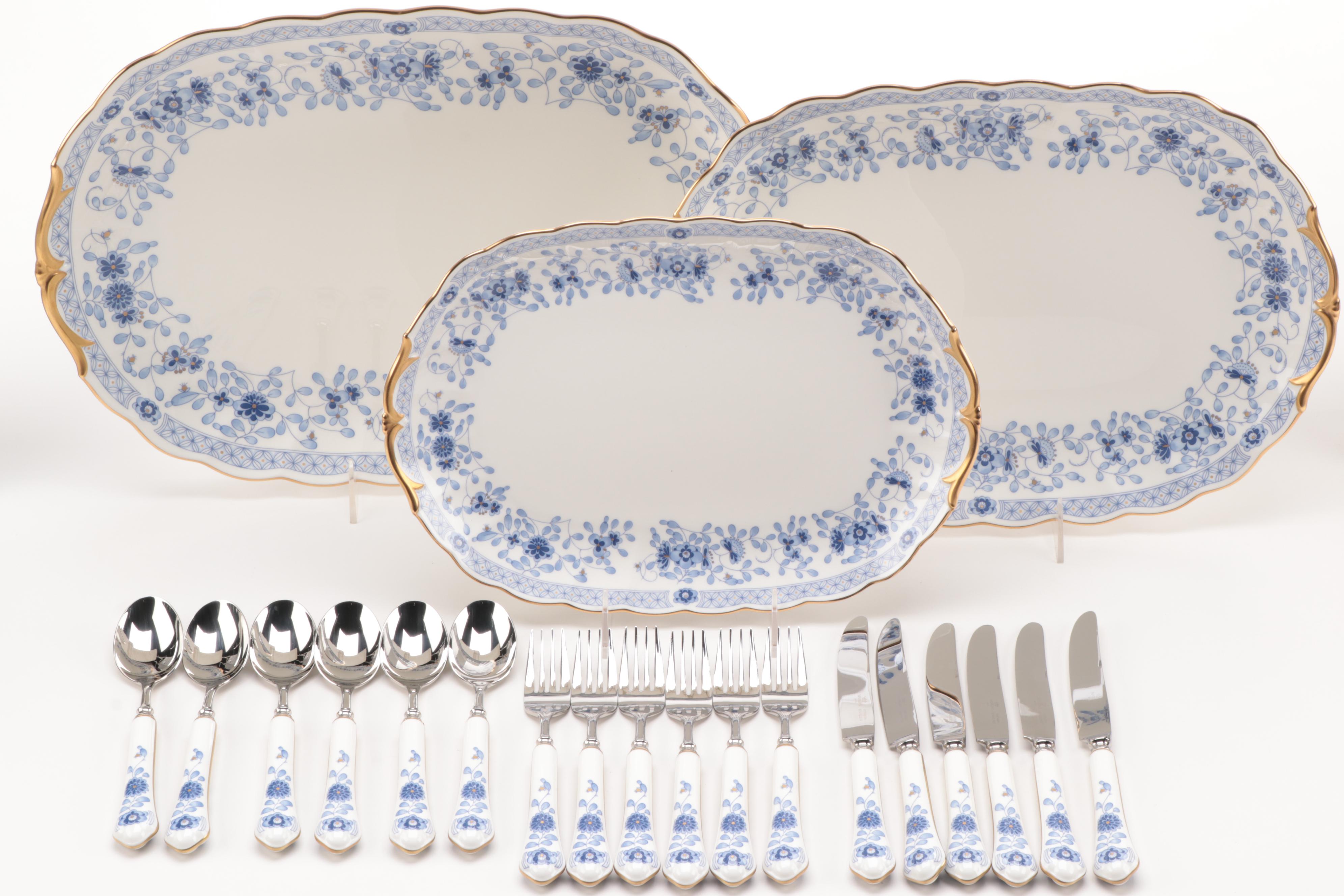 Narumi "Milano" Bone China Dinnerware, Flatware, and Coffee Set