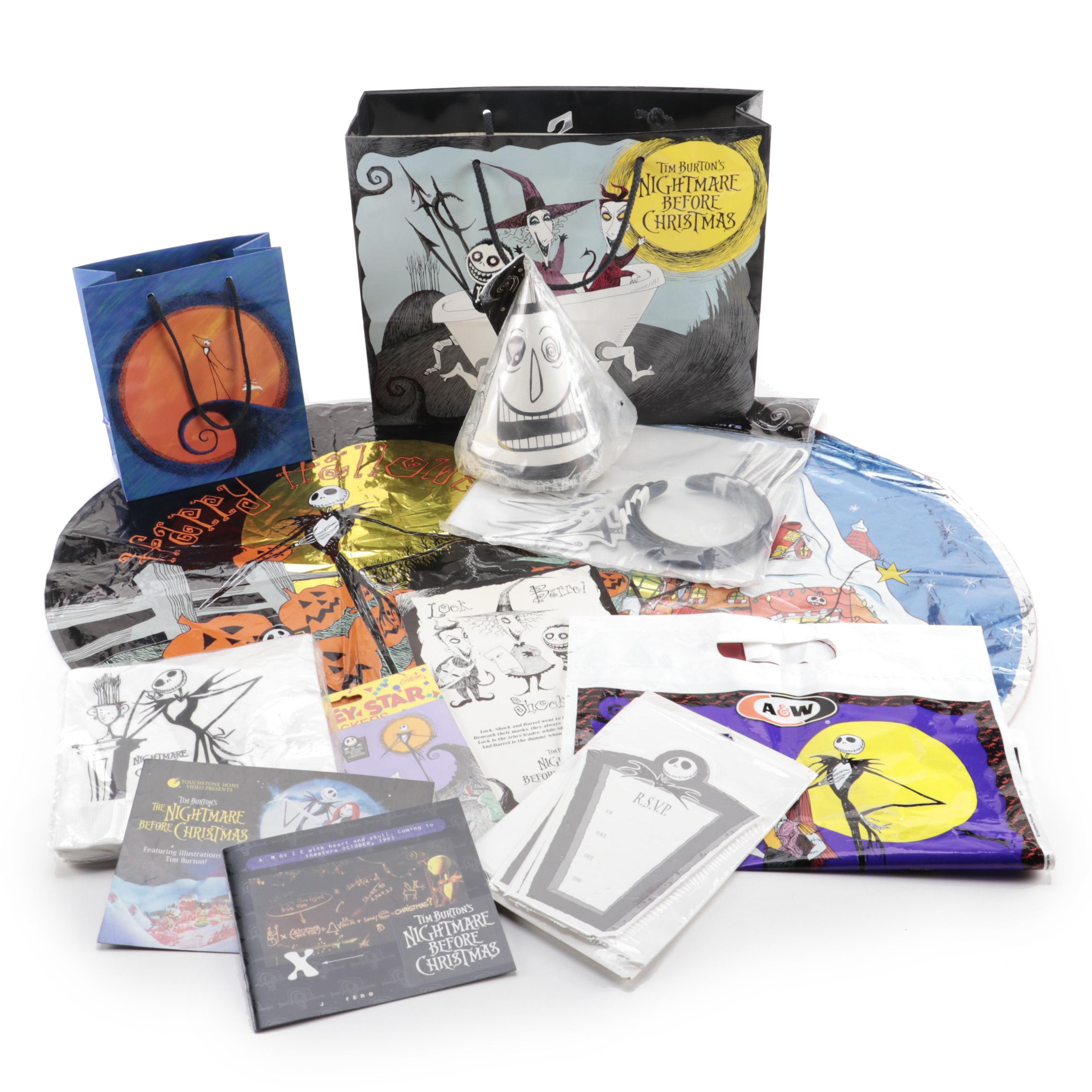 Tim Burton's "Nightmare Before Christmas" Decorations