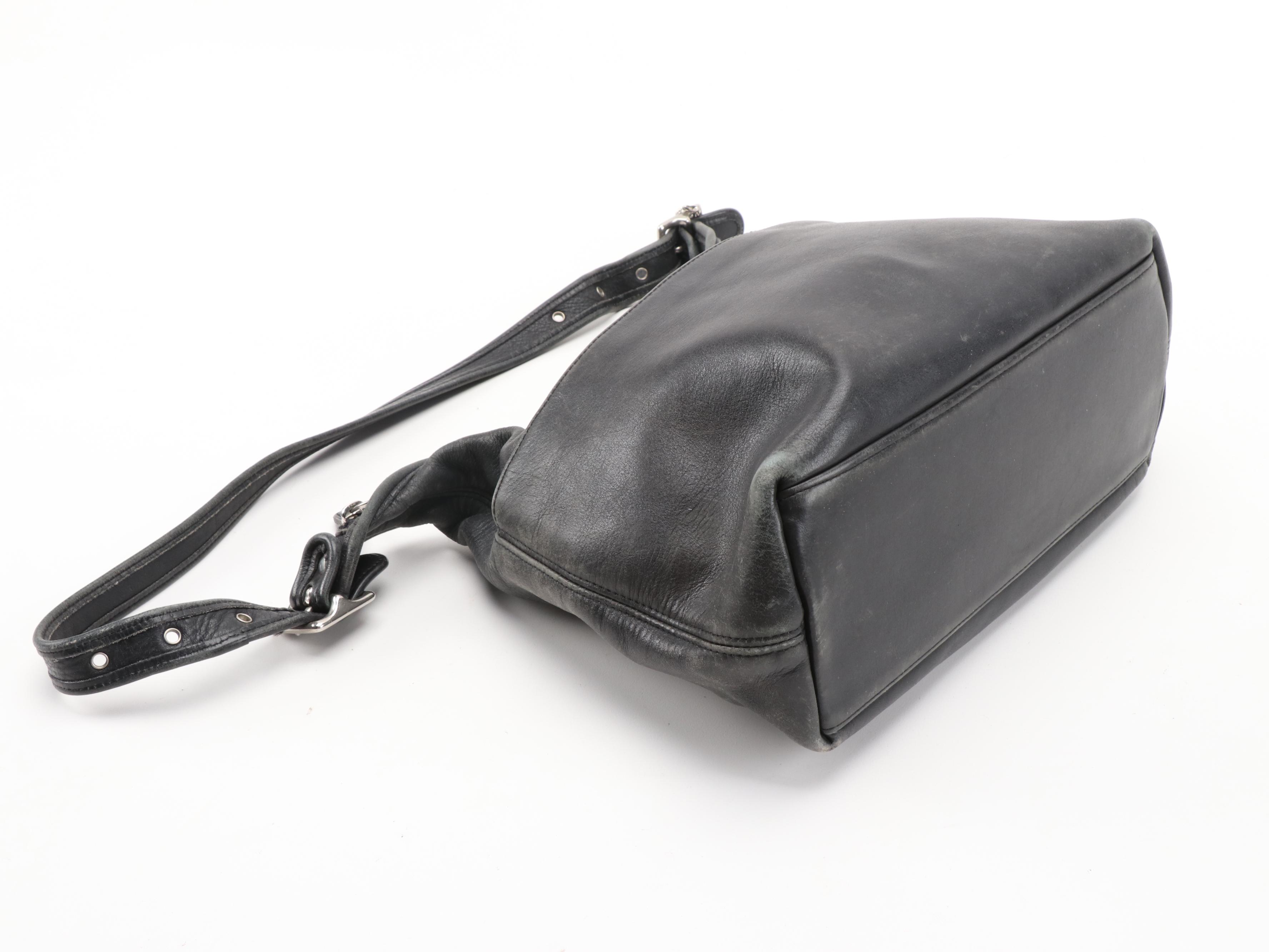Coach Legacy, Lunch Box Style and Soho Whitney Black Leather Purses