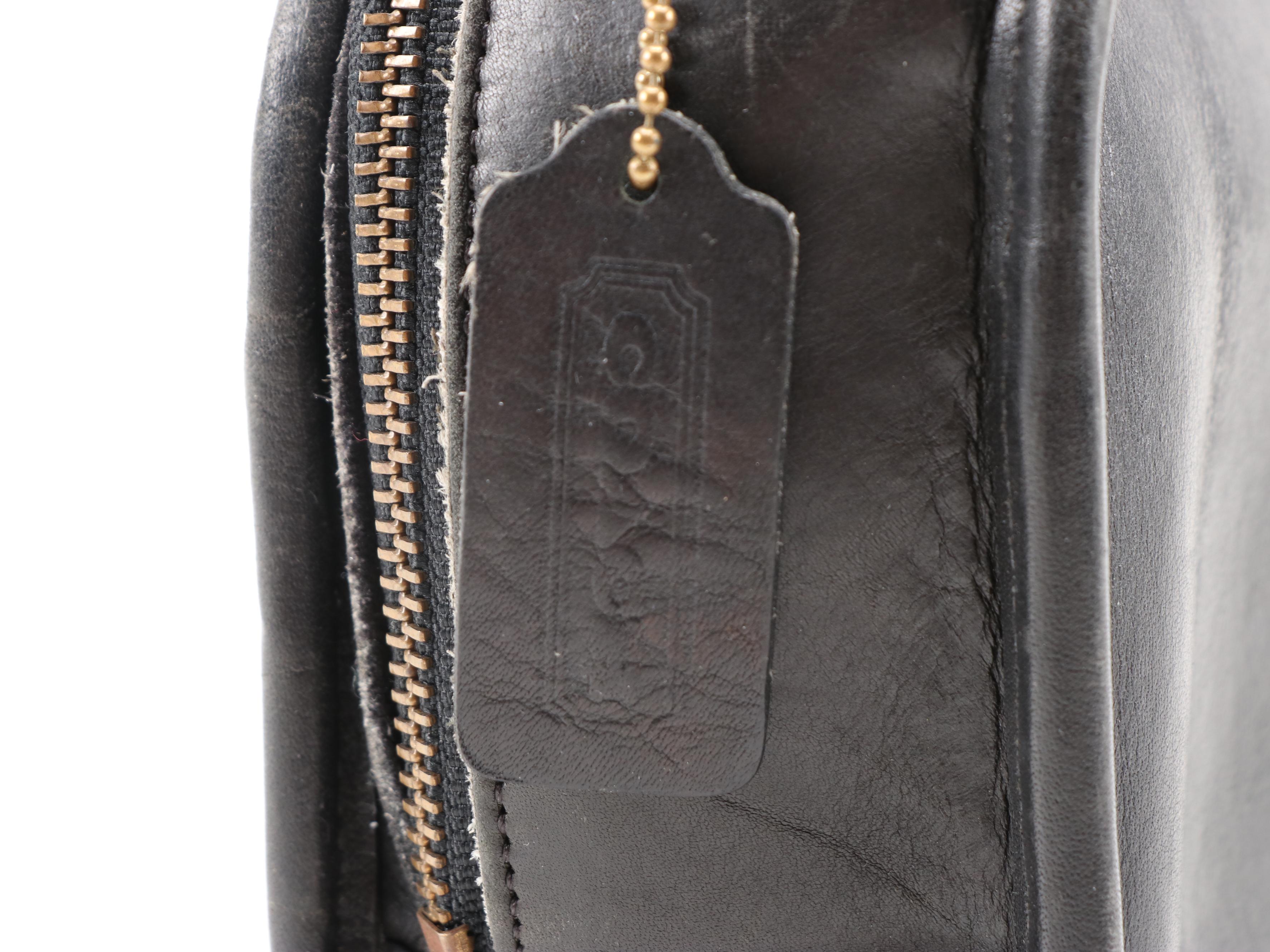 Coach Legacy, Lunch Box Style and Soho Whitney Black Leather Purses