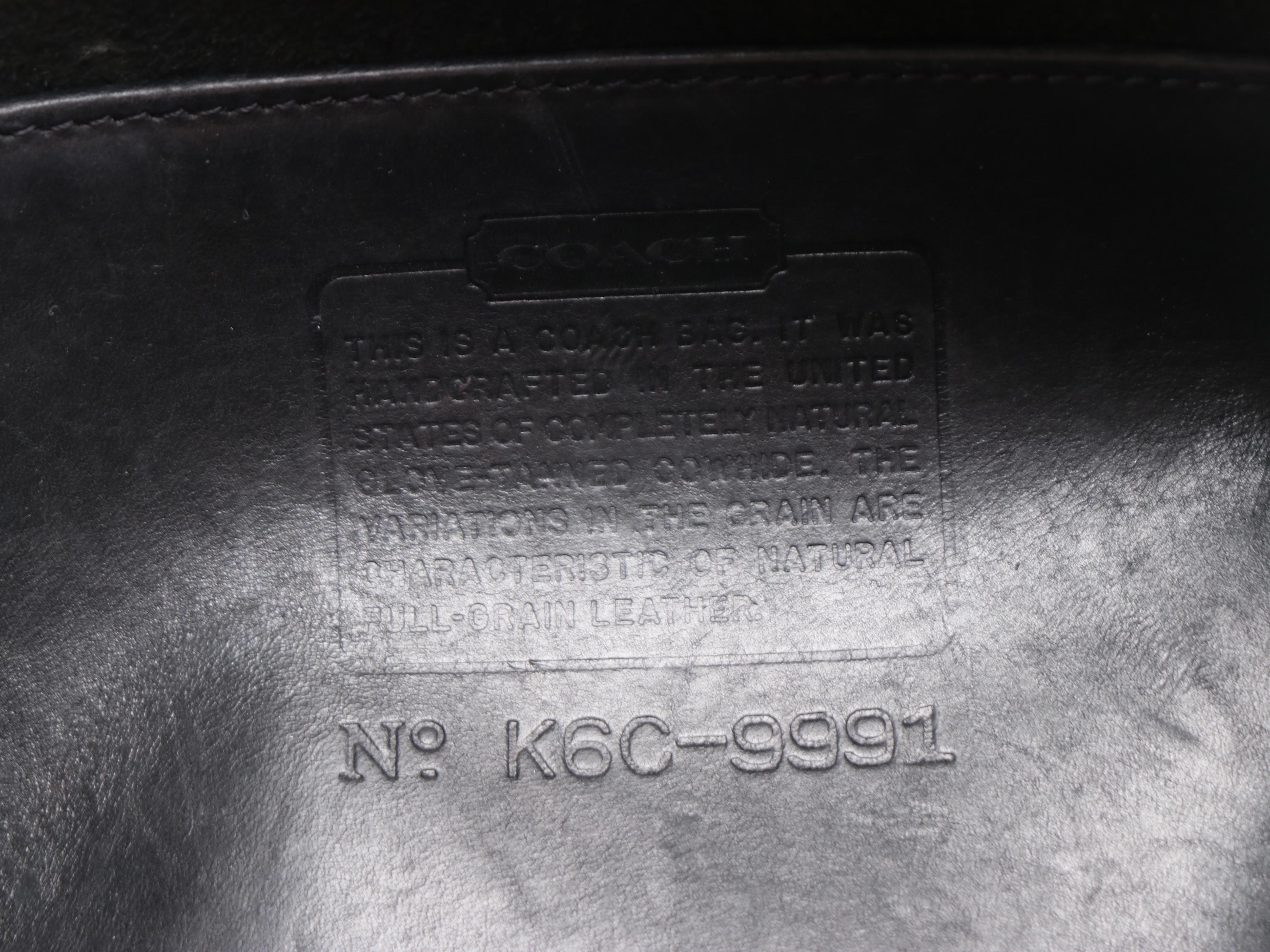 Coach Legacy, Lunch Box Style and Soho Whitney Black Leather Purses