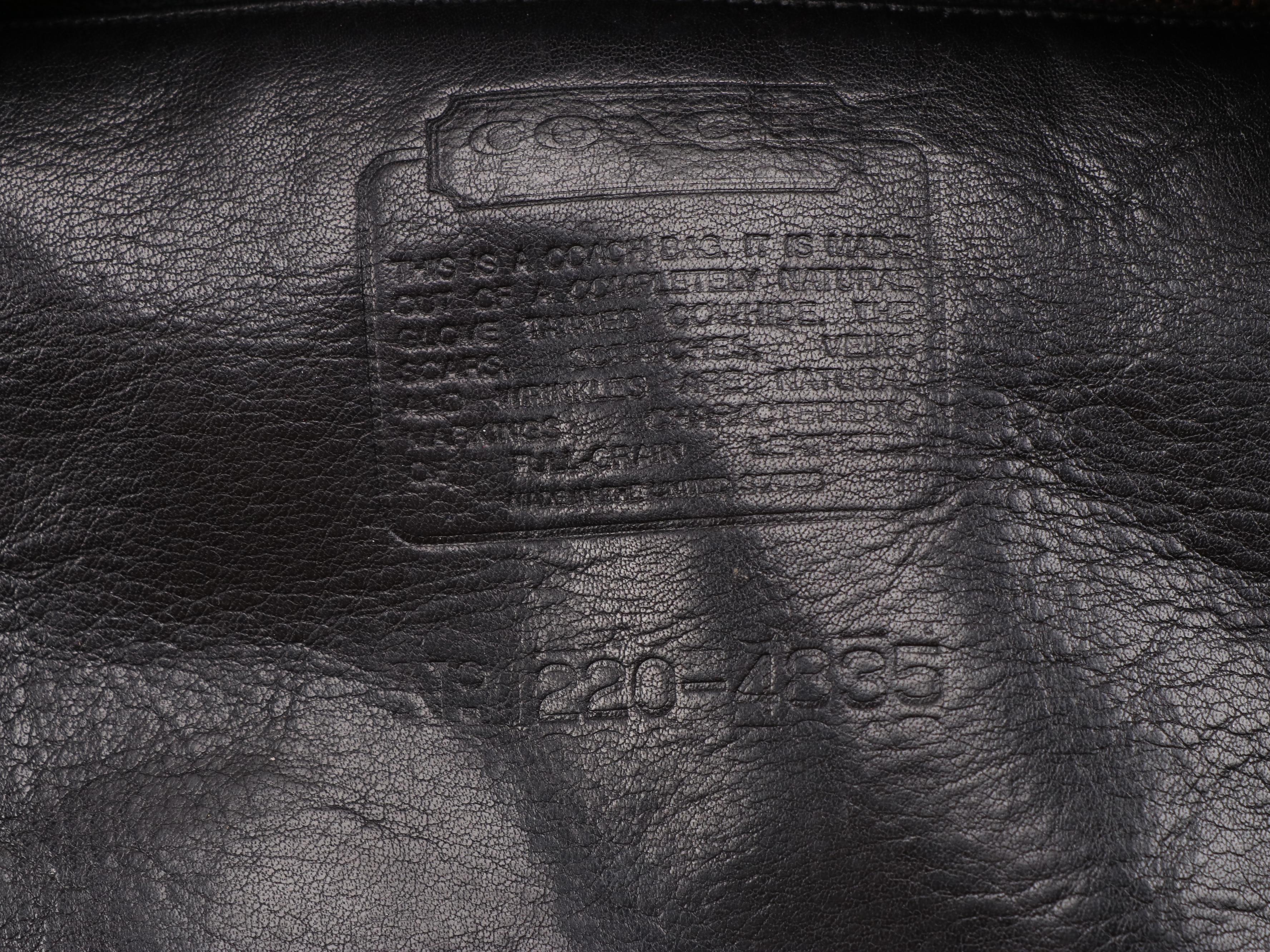 Coach Legacy, Lunch Box Style and Soho Whitney Black Leather Purses