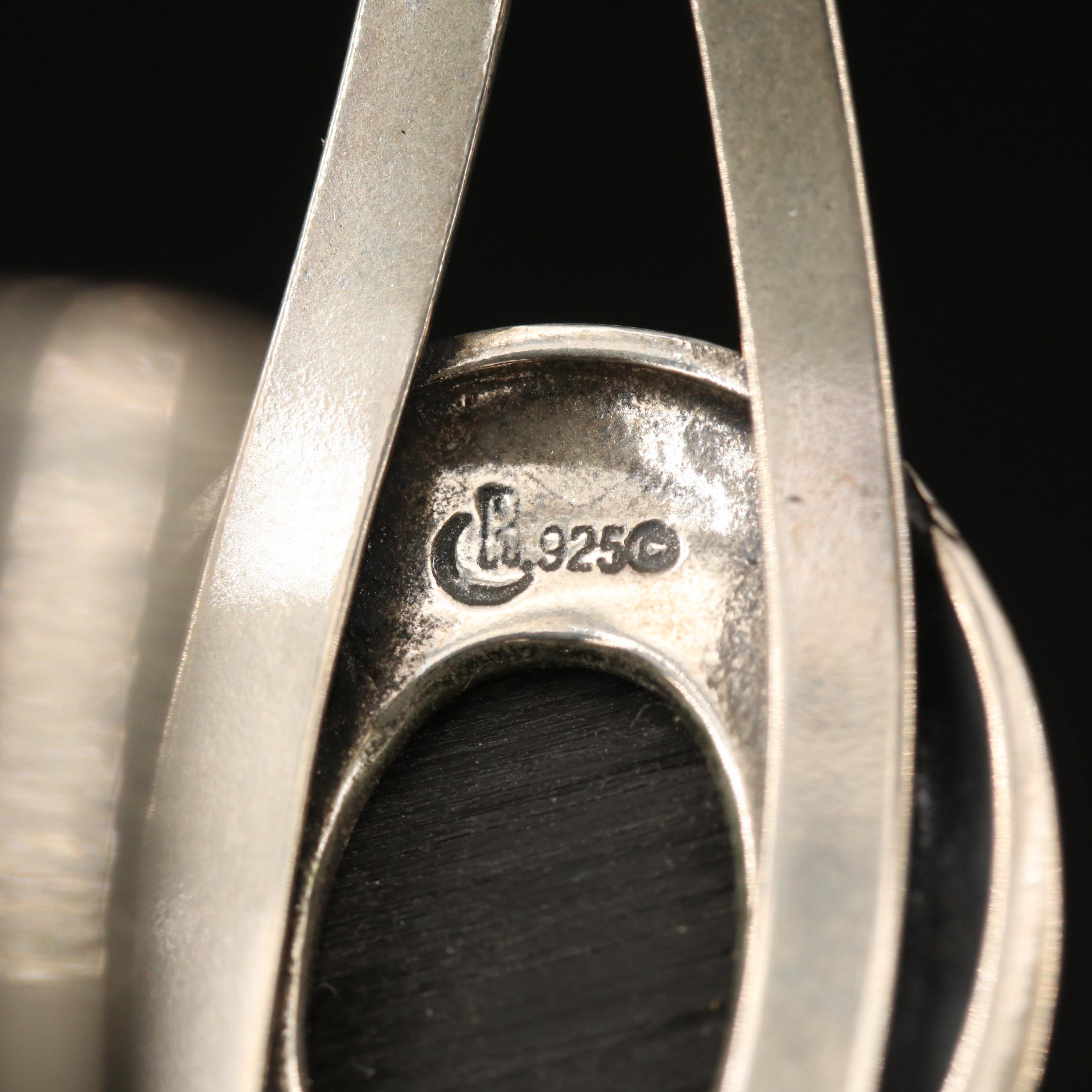 Carolyn Pollack for Relios Sterling Silver Gemstone Cuff and Pendant with Chain