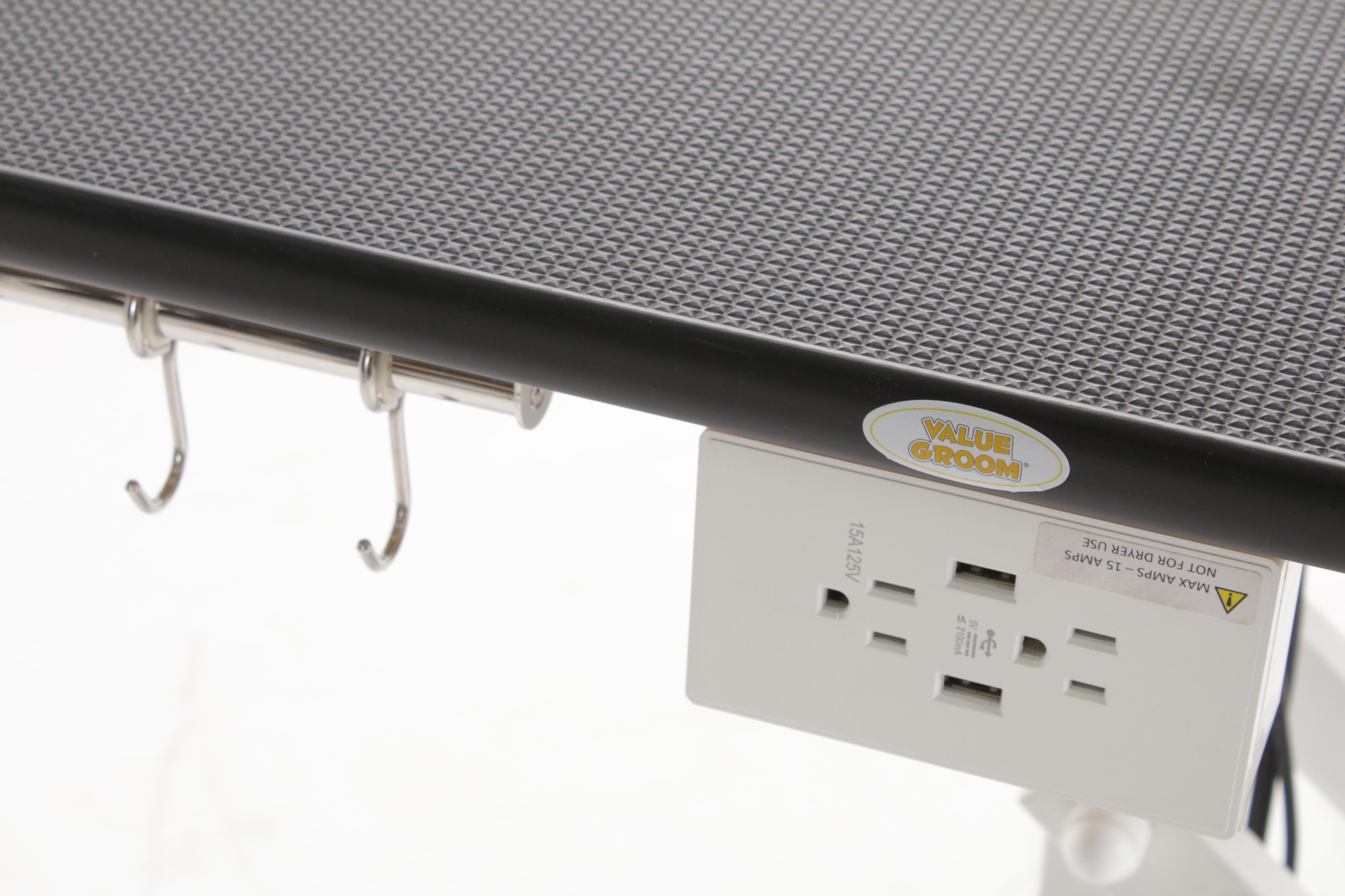 Value Groom Dog Grooming Table with Electric Height Adjuster