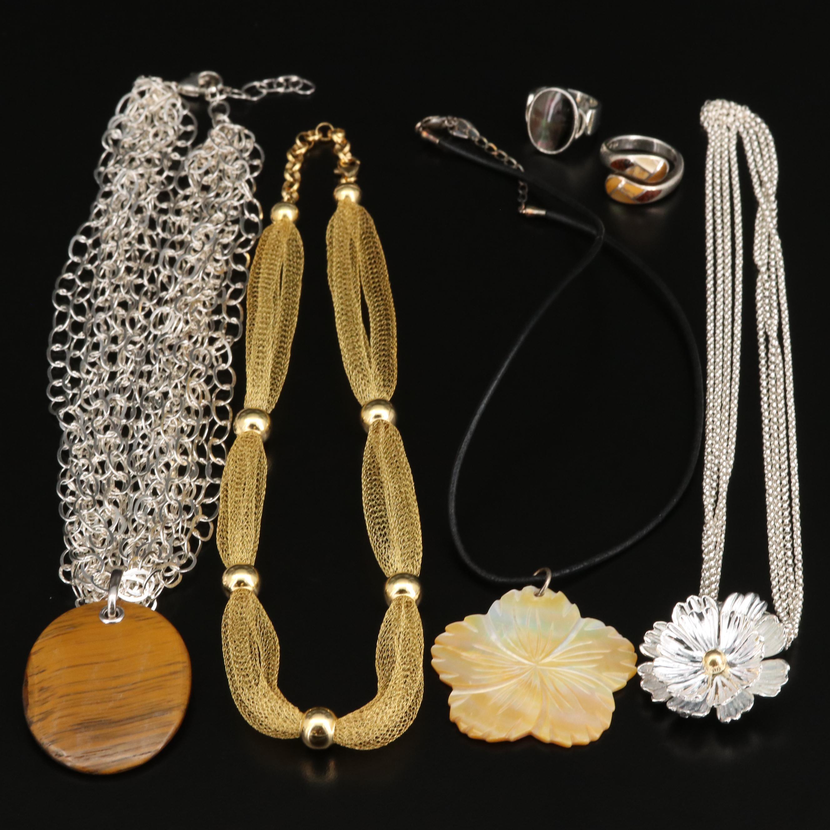 Selection of Jewelry Featuring Joseph Esposito and Mahogany Obsidian
