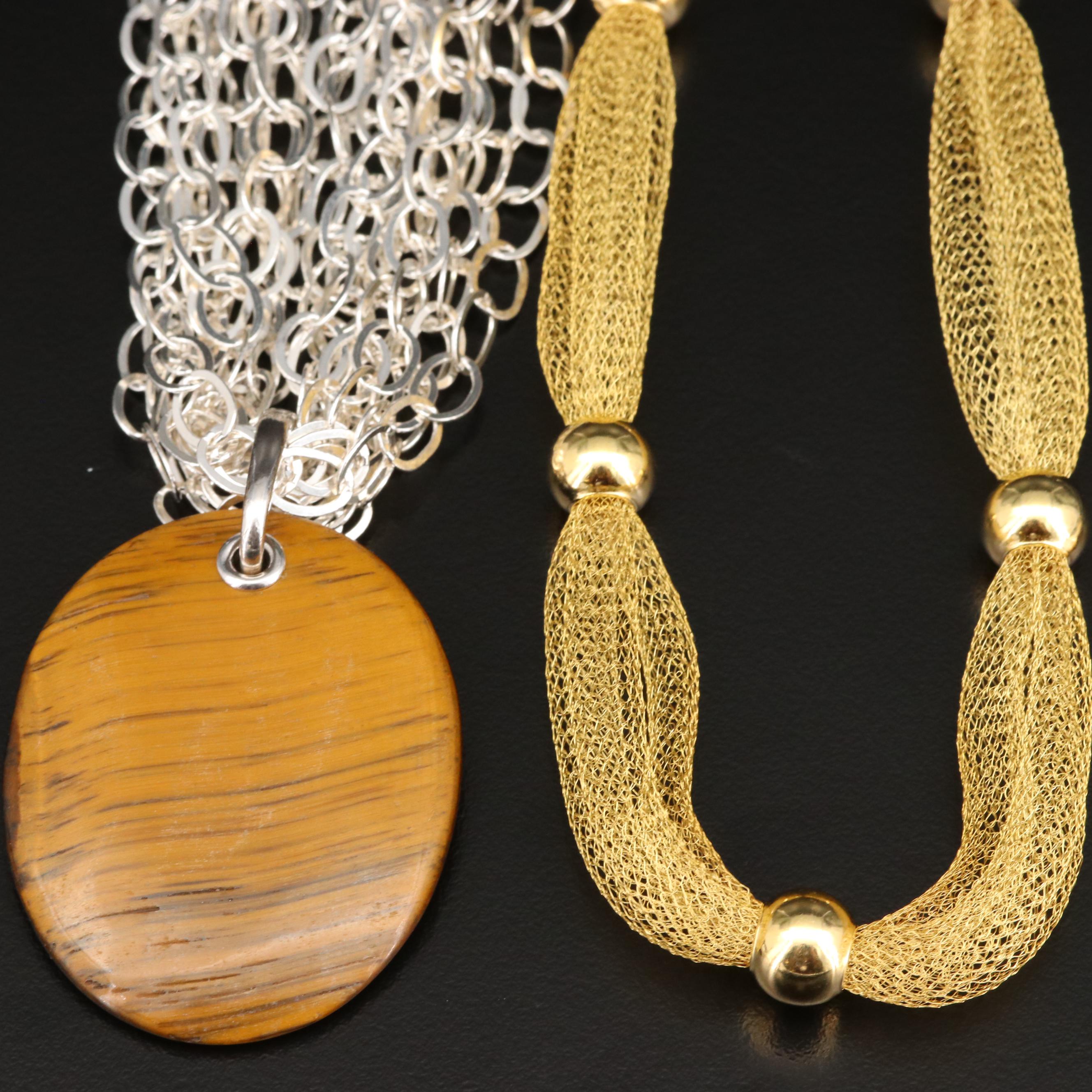 Selection of Jewelry Featuring Joseph Esposito and Mahogany Obsidian