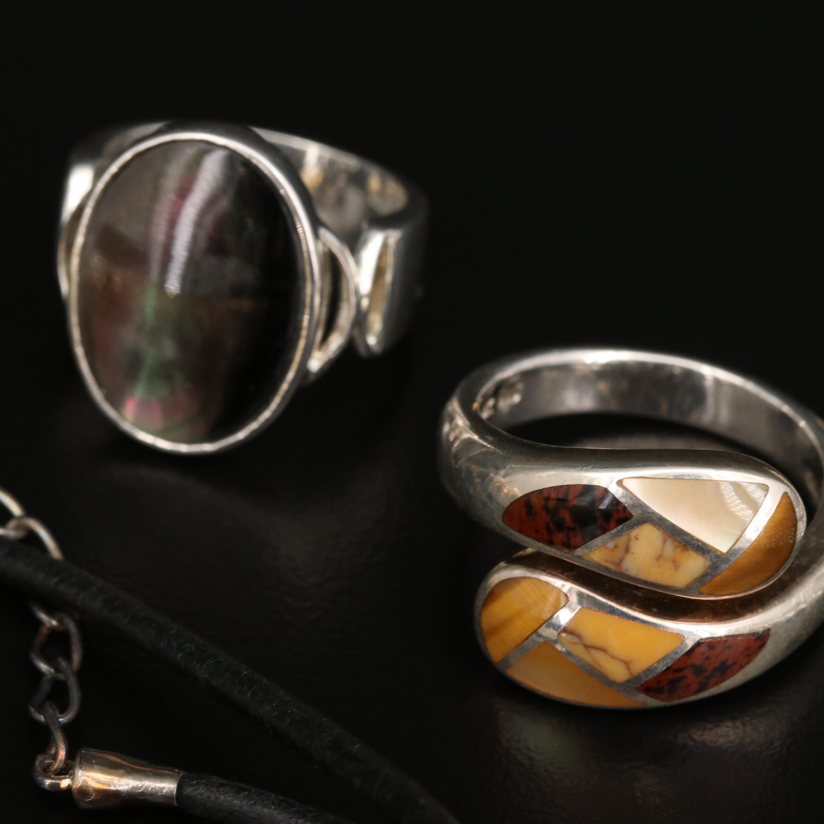 Selection of Jewelry Featuring Joseph Esposito and Mahogany Obsidian