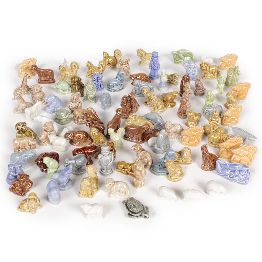 Miniature Wade Porcelain Animal Figurines
