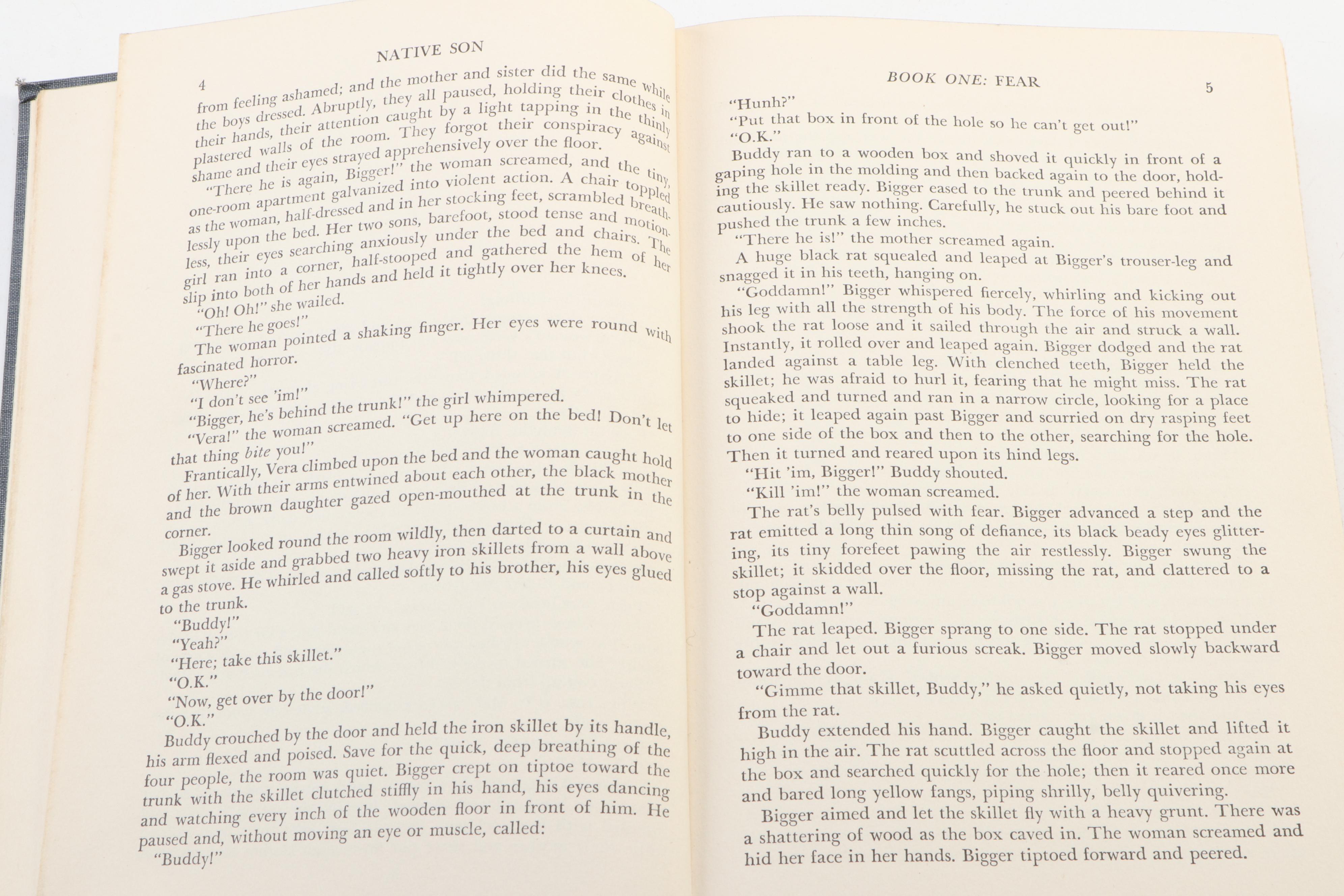 First Edition "Native Son" by Richard Wright, 1940