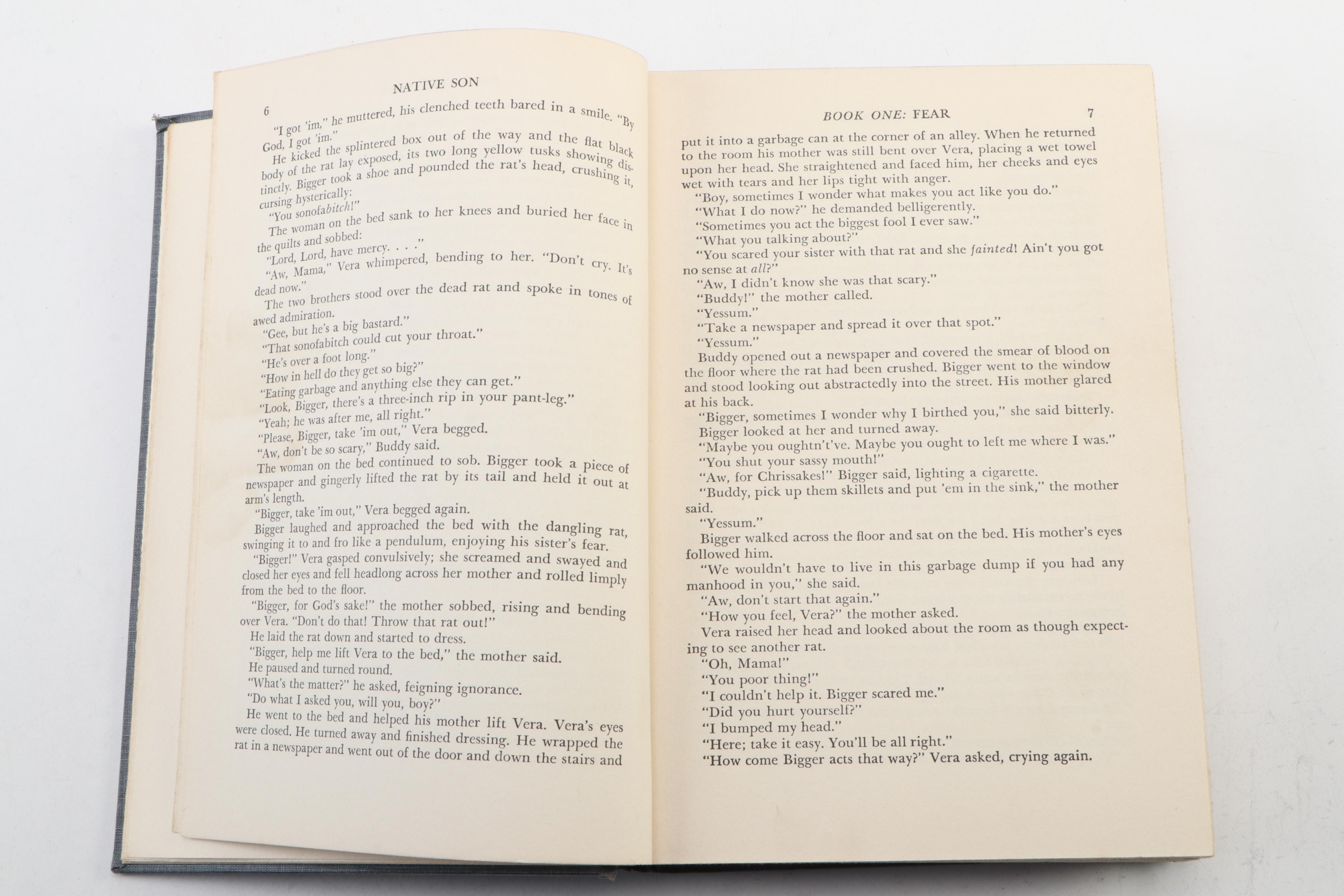 First Edition "Native Son" by Richard Wright, 1940