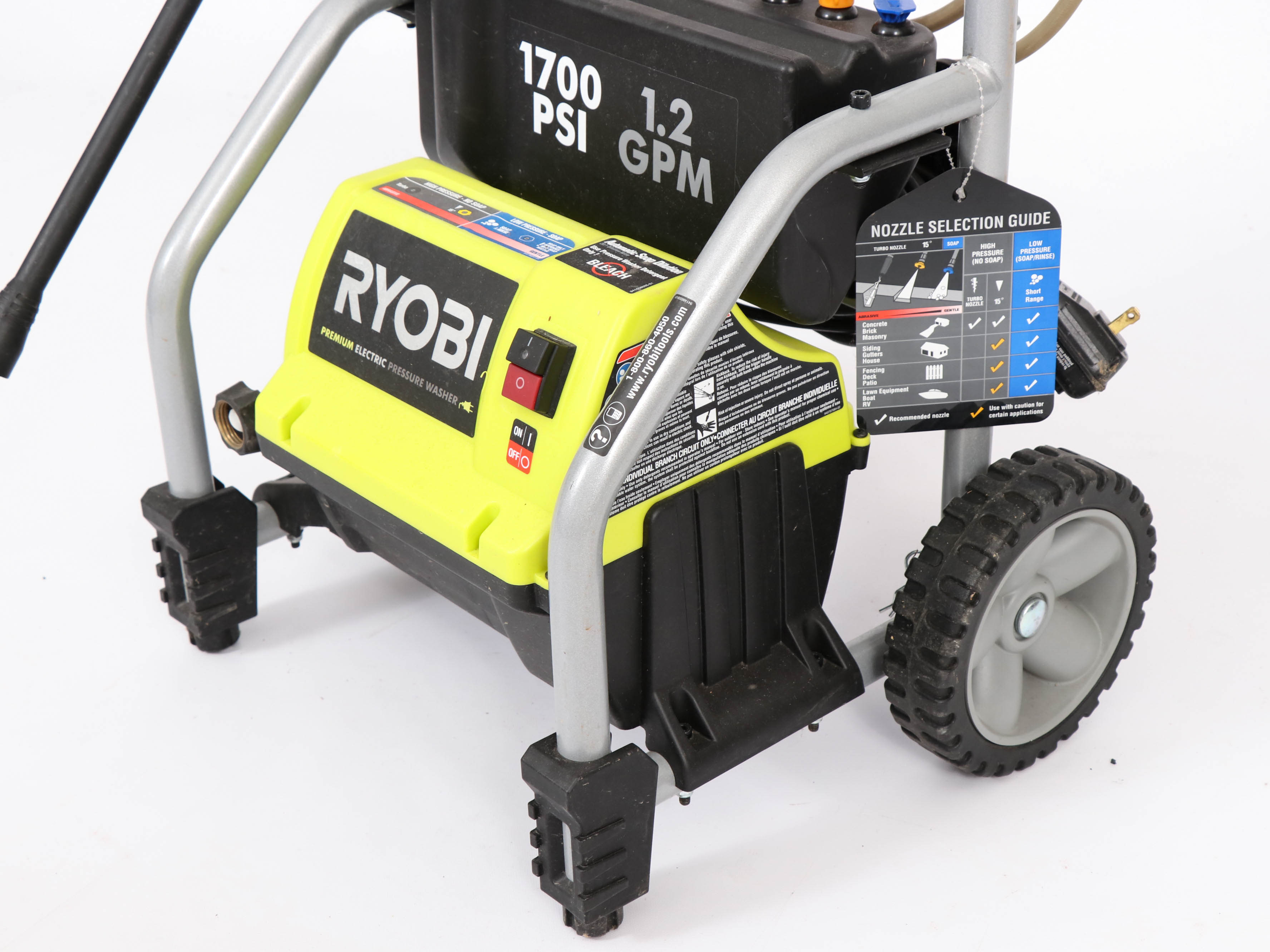 Ryobi 1700 PSI Electric Pressure Washer