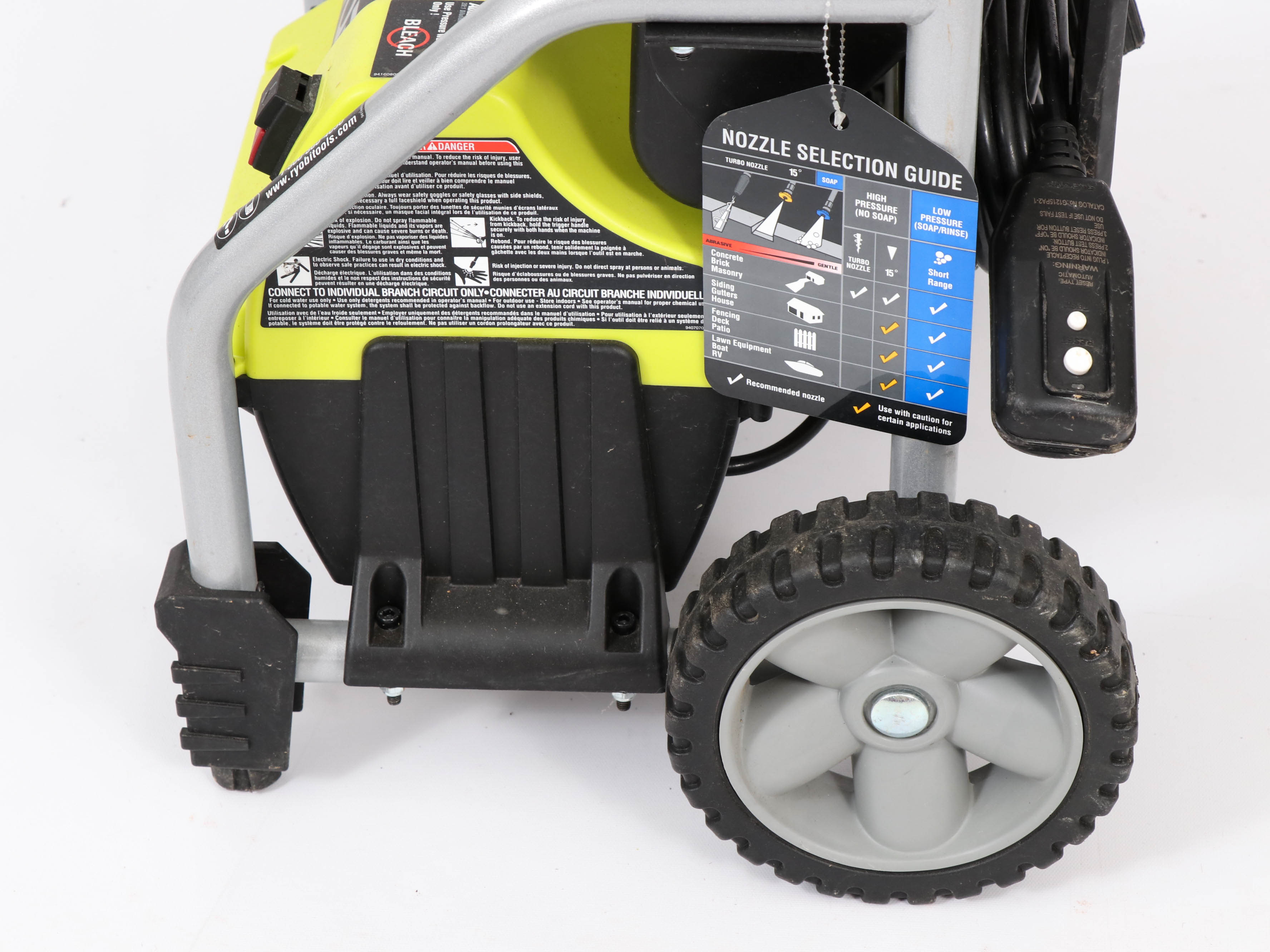 Ryobi 1700 PSI Electric Pressure Washer