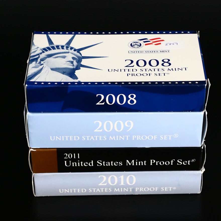 US Mint Proof Coin Sets, 2008–2011