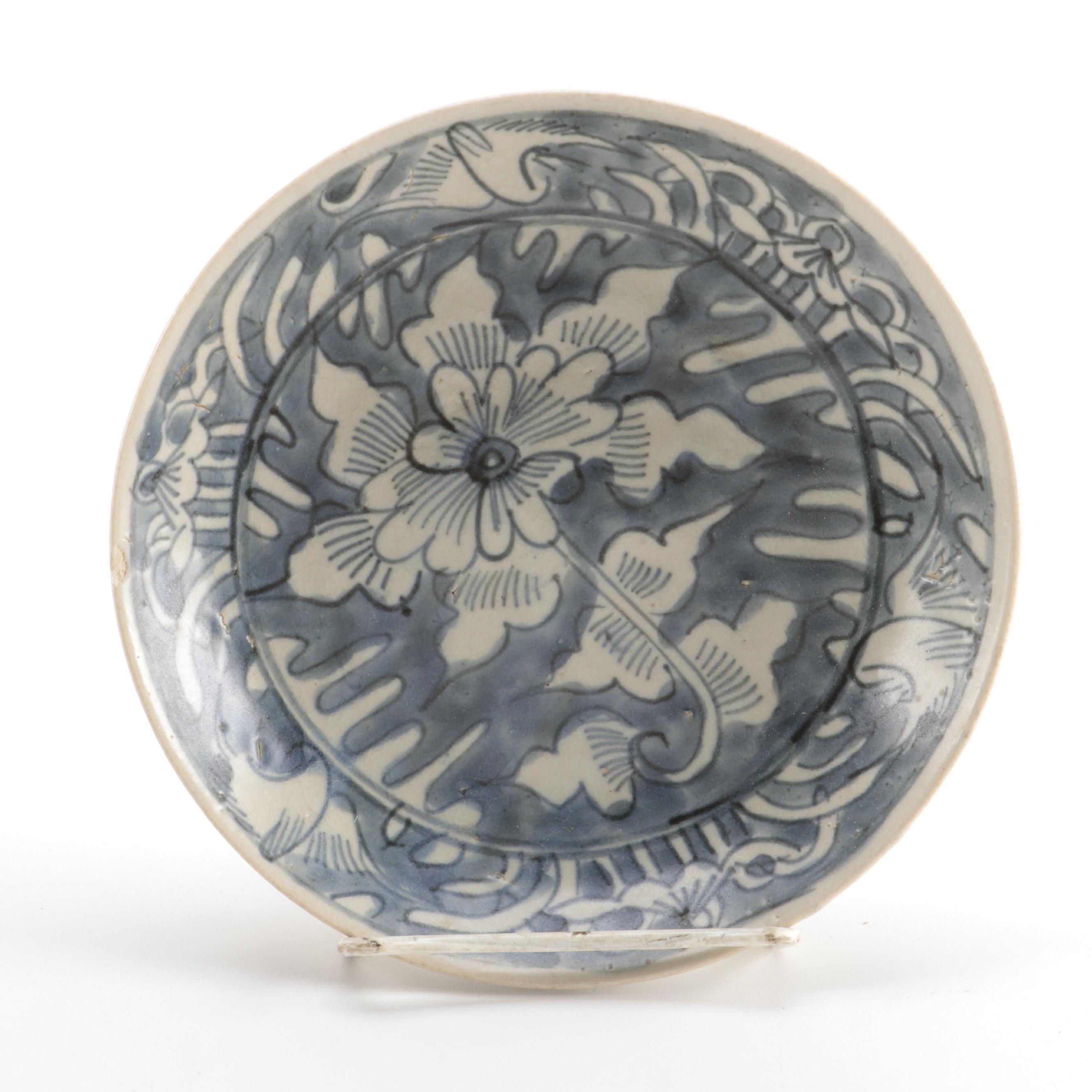 Chinese Swatow Ware Plates, Antique