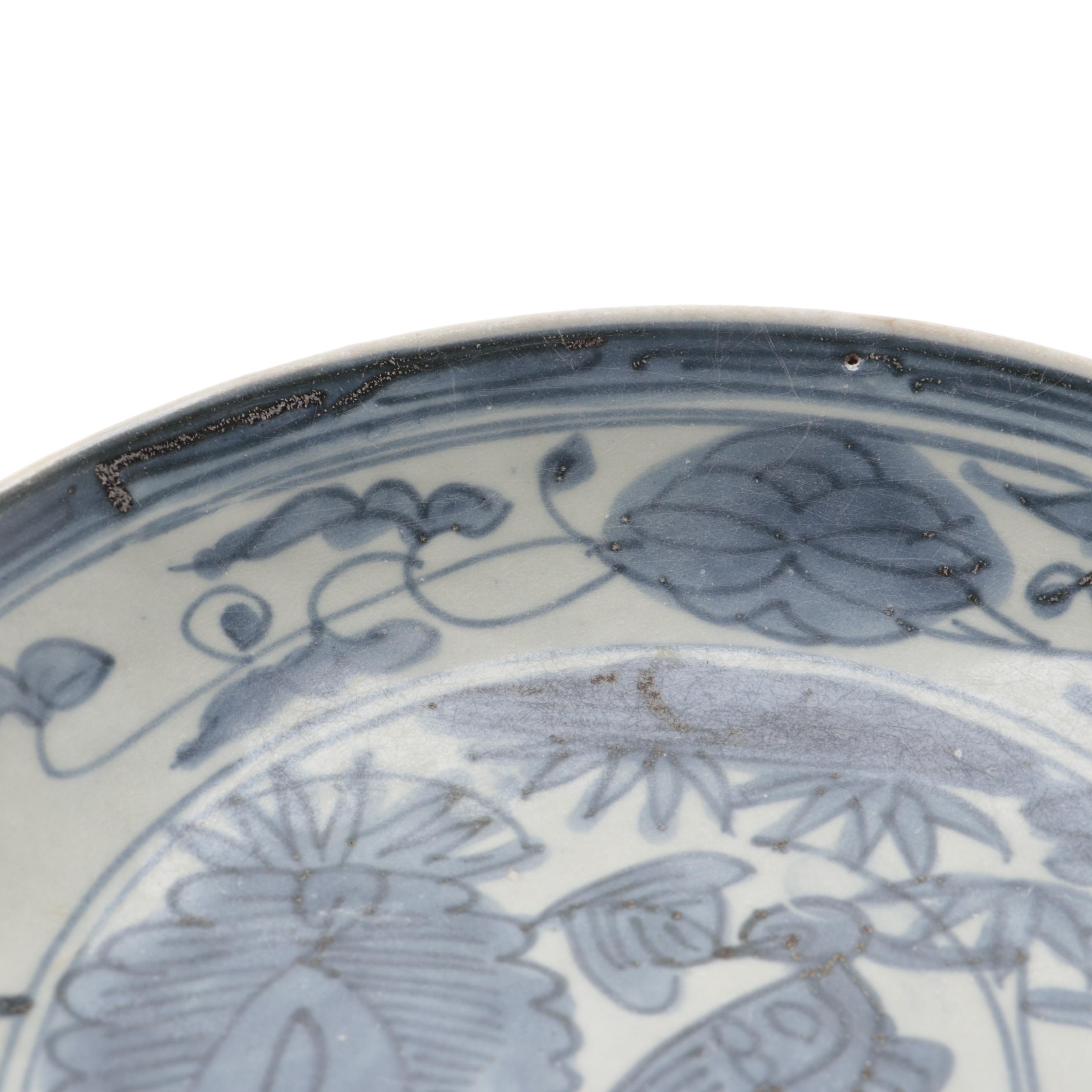 Chinese Swatow Ware Plates, Antique