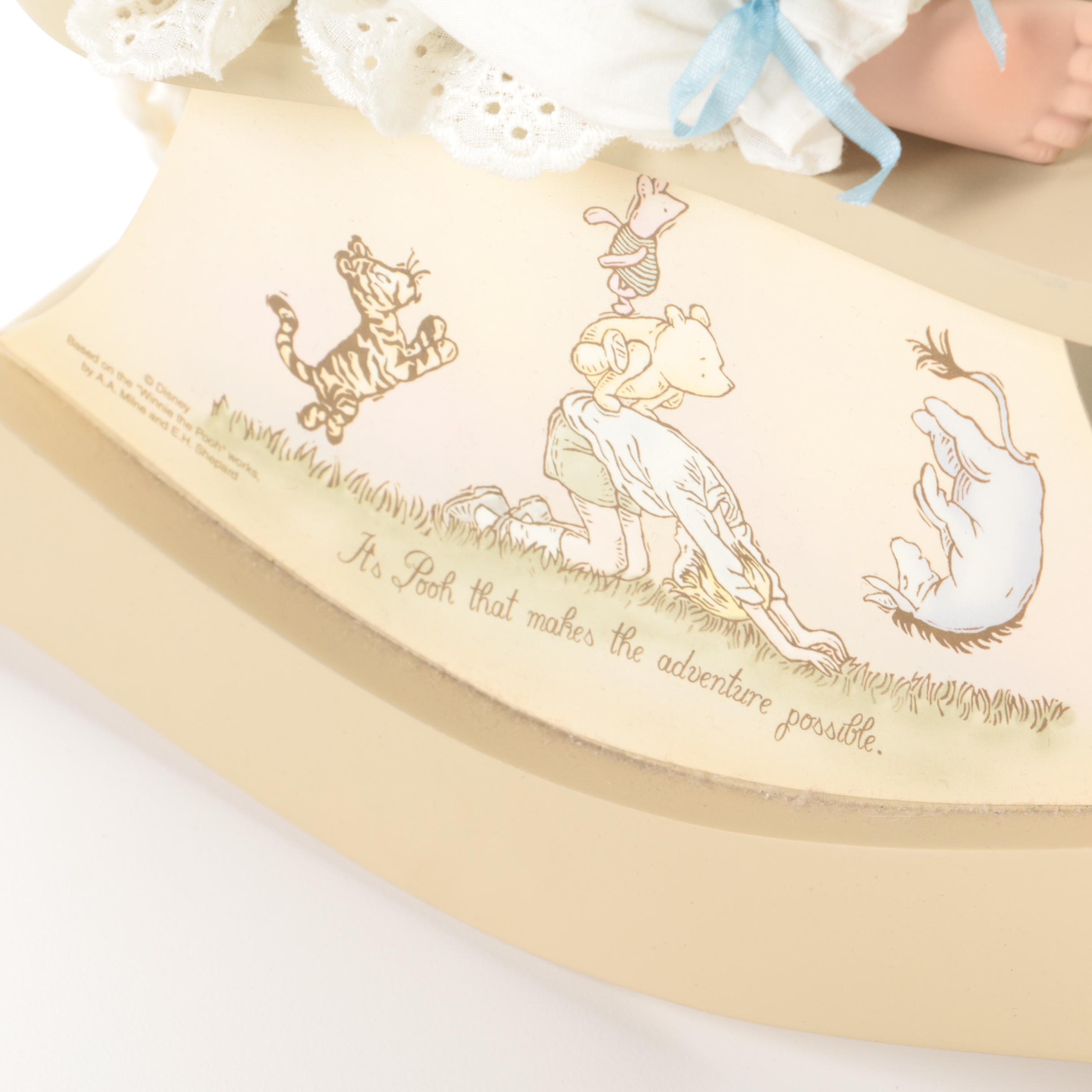 Winnie the Pooh Themed Joan Ibarolle Porcelain Dolls and Accessories