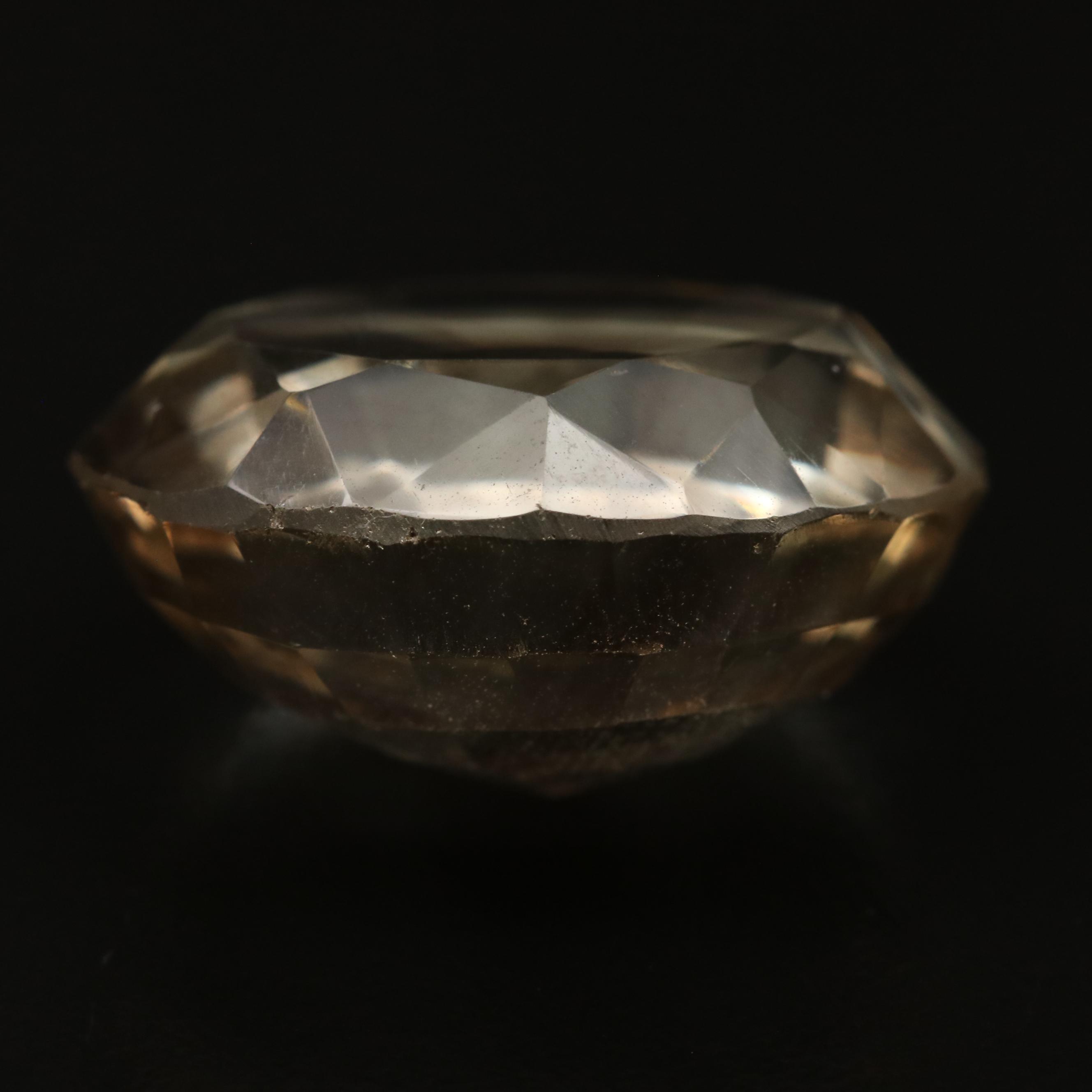 Loose 34.68 CT Smoky Quartz