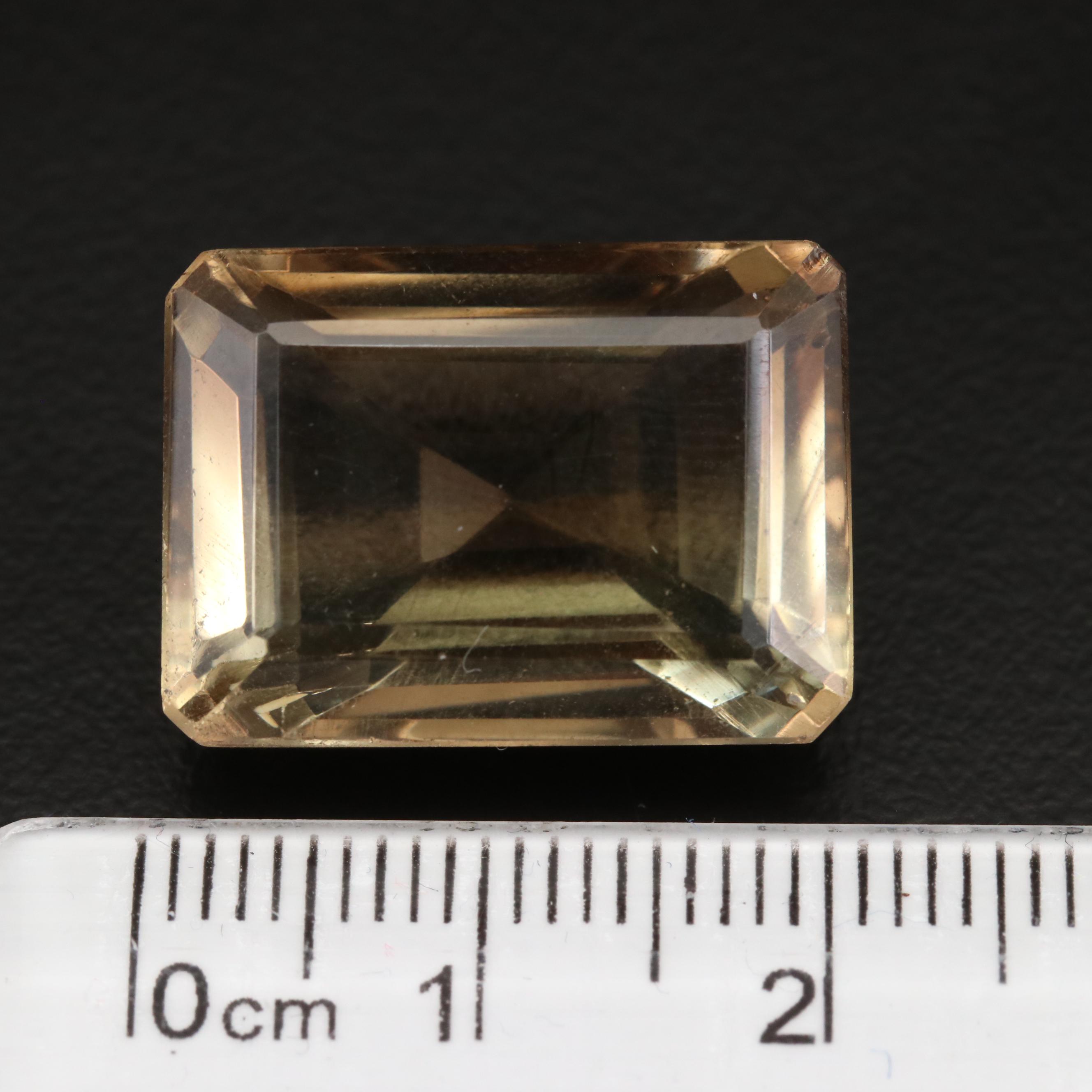 Loose 84.97 CTW Smoky Quartz