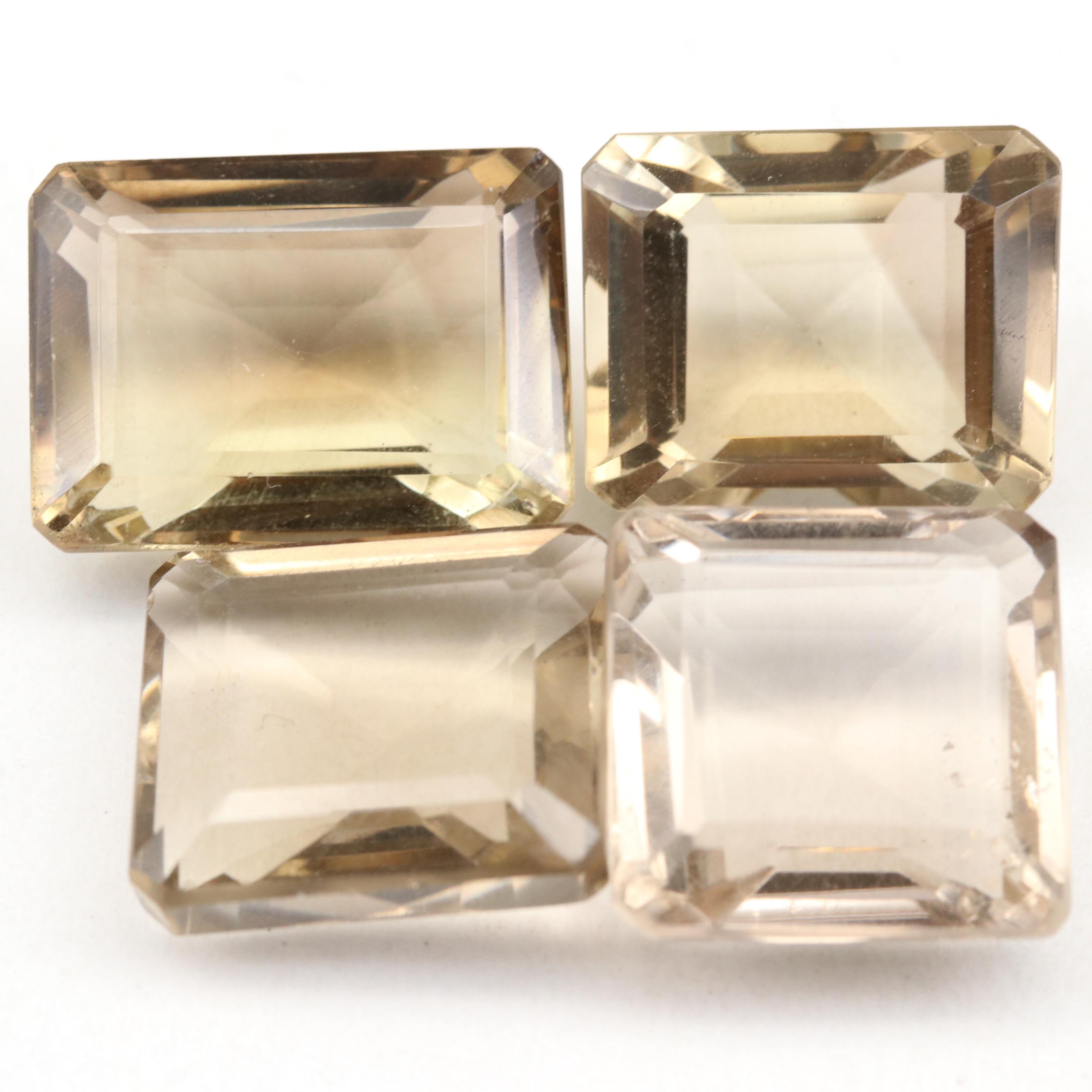 Loose 84.97 CTW Smoky Quartz