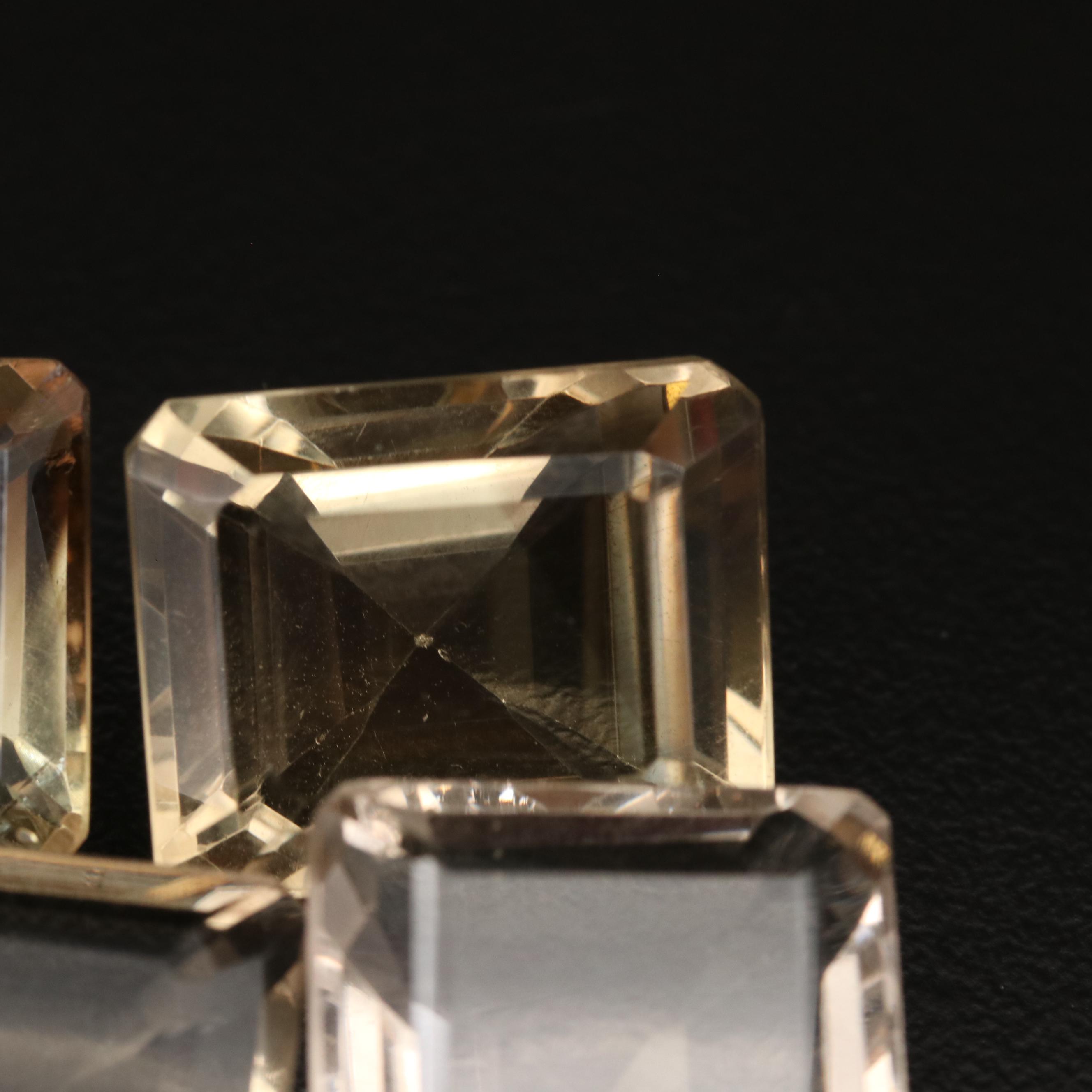 Loose 84.97 CTW Smoky Quartz