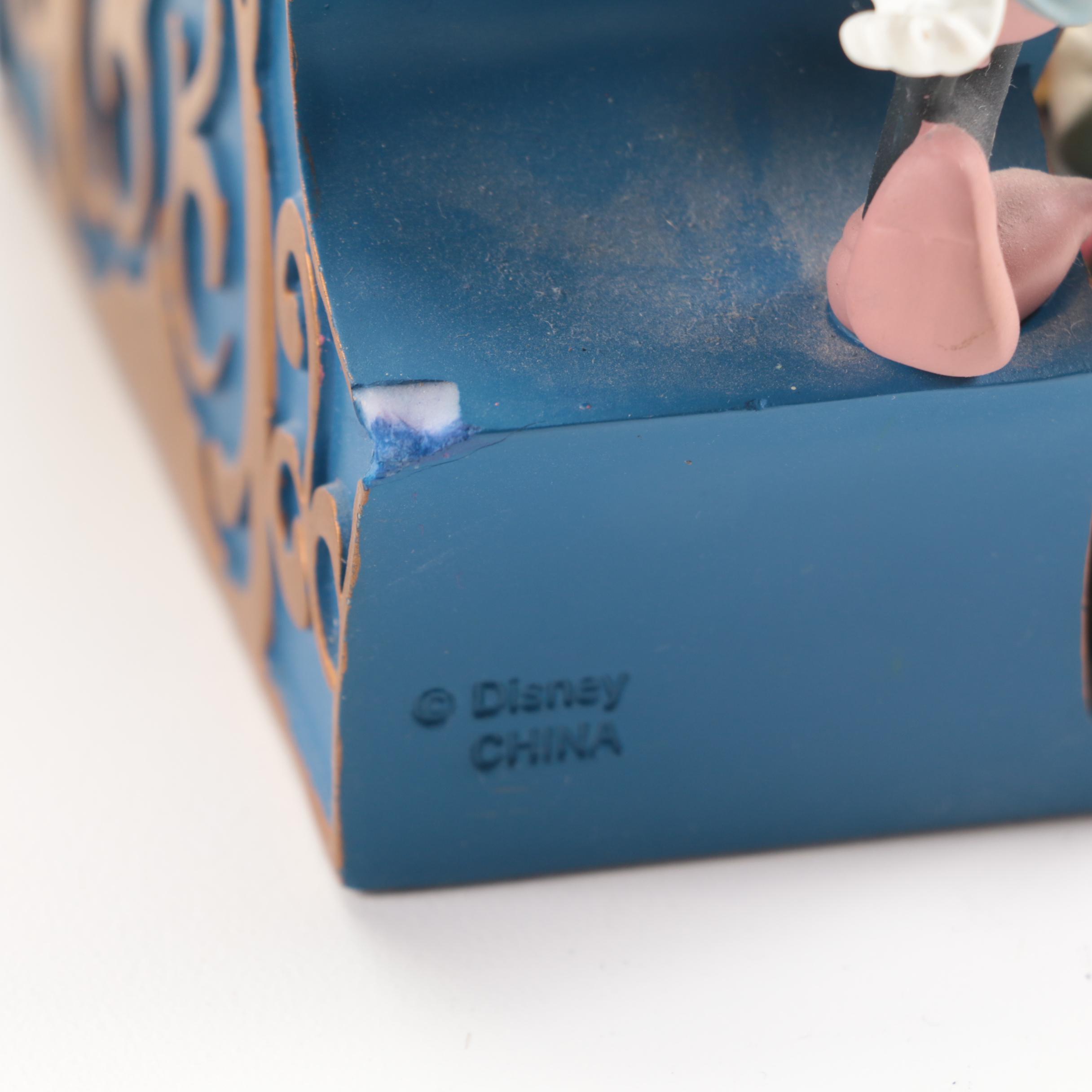 Ashton-Drake Porcelain Disney Figurines, Clock, Snow Globe, and More